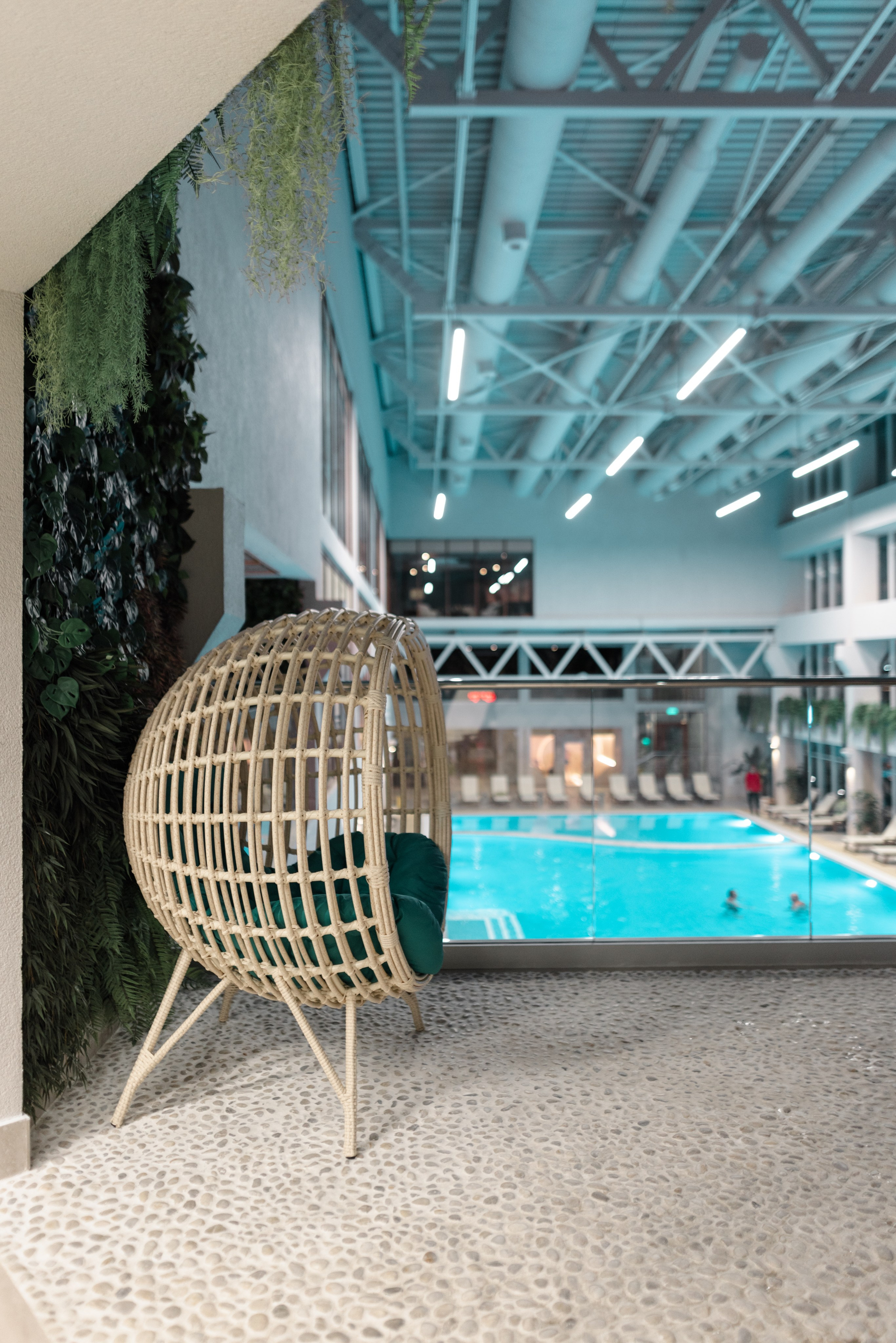 Аквазона для отеля FЮNF Luxury Resort & Spa. Фотограф Олег Сотник