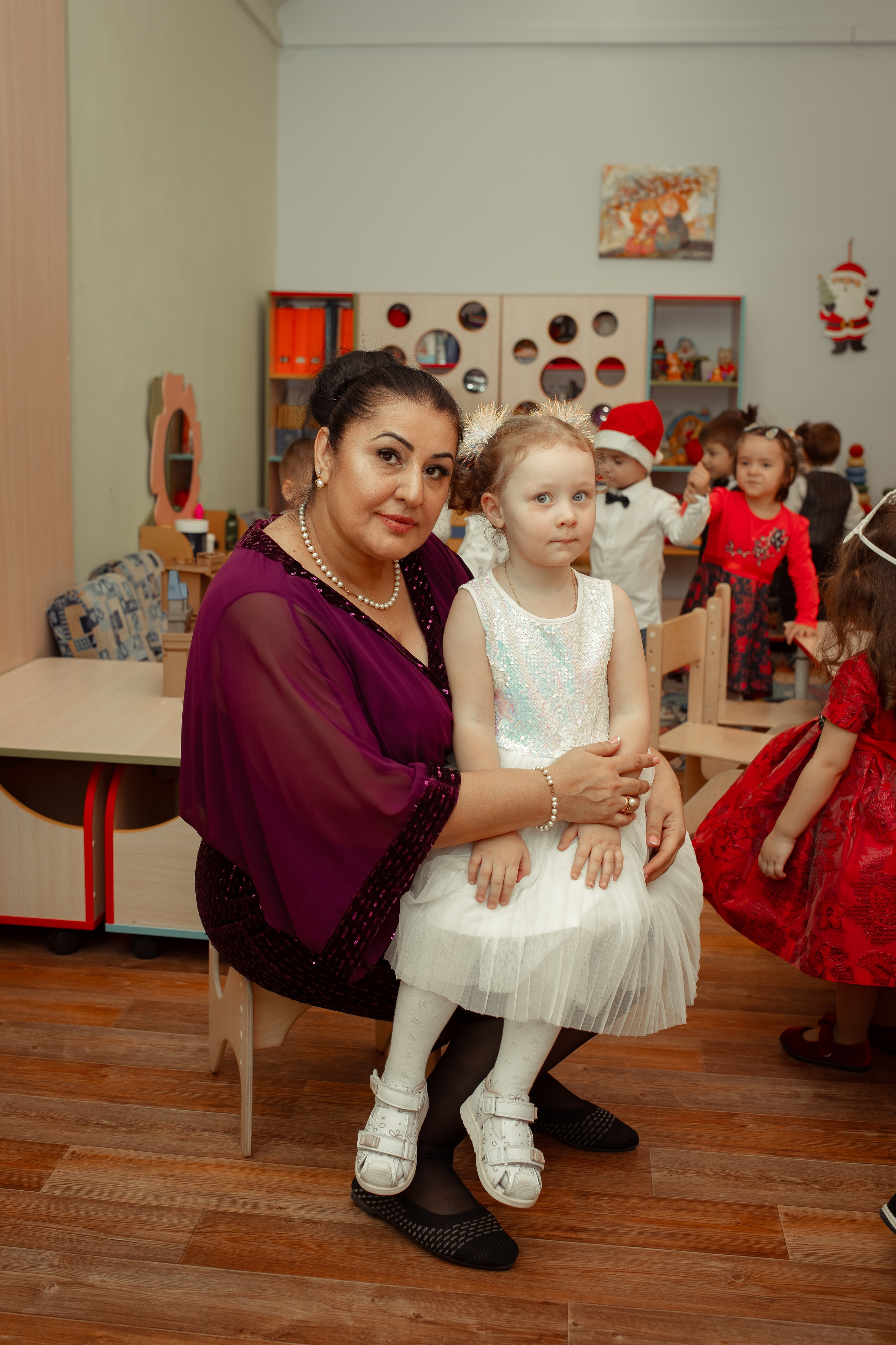 Новогодний утренник в детском саду. Семейный и детский фотограф в Москве Дорогова Екатерина