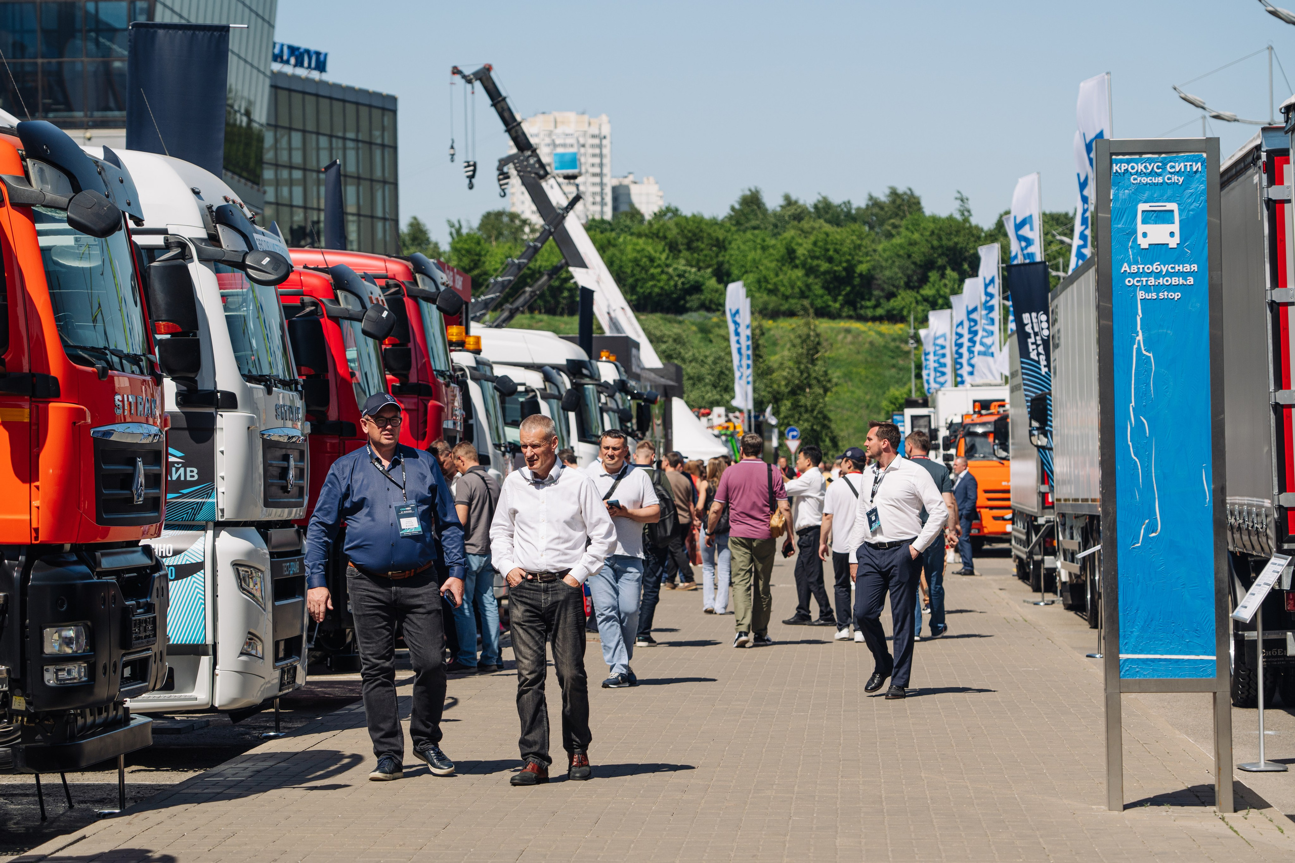 Выставка строительной техники в Крокус Экспо