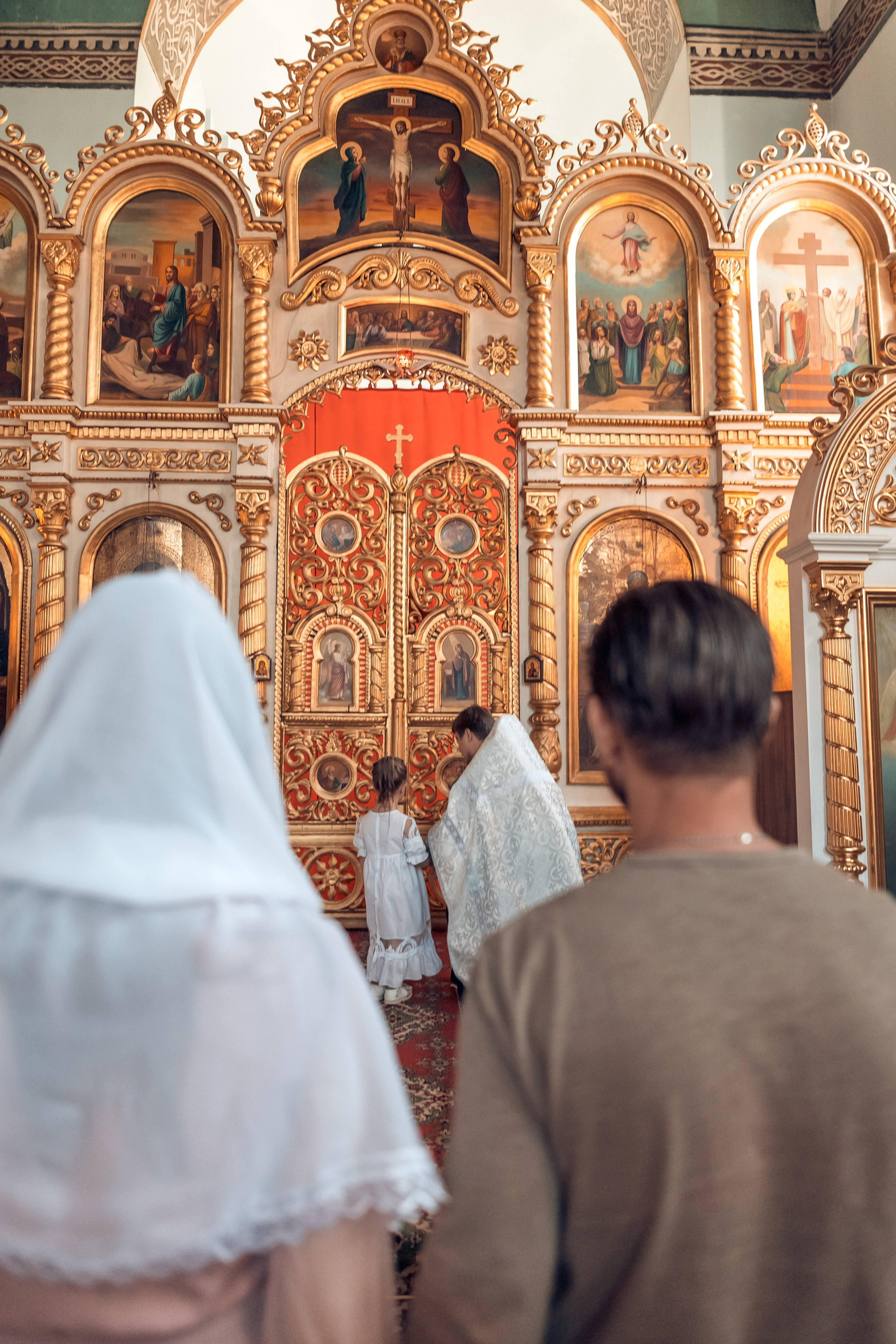 Таинство Крещения Ярославы. Храм Сошествия Святого Духа. Главная