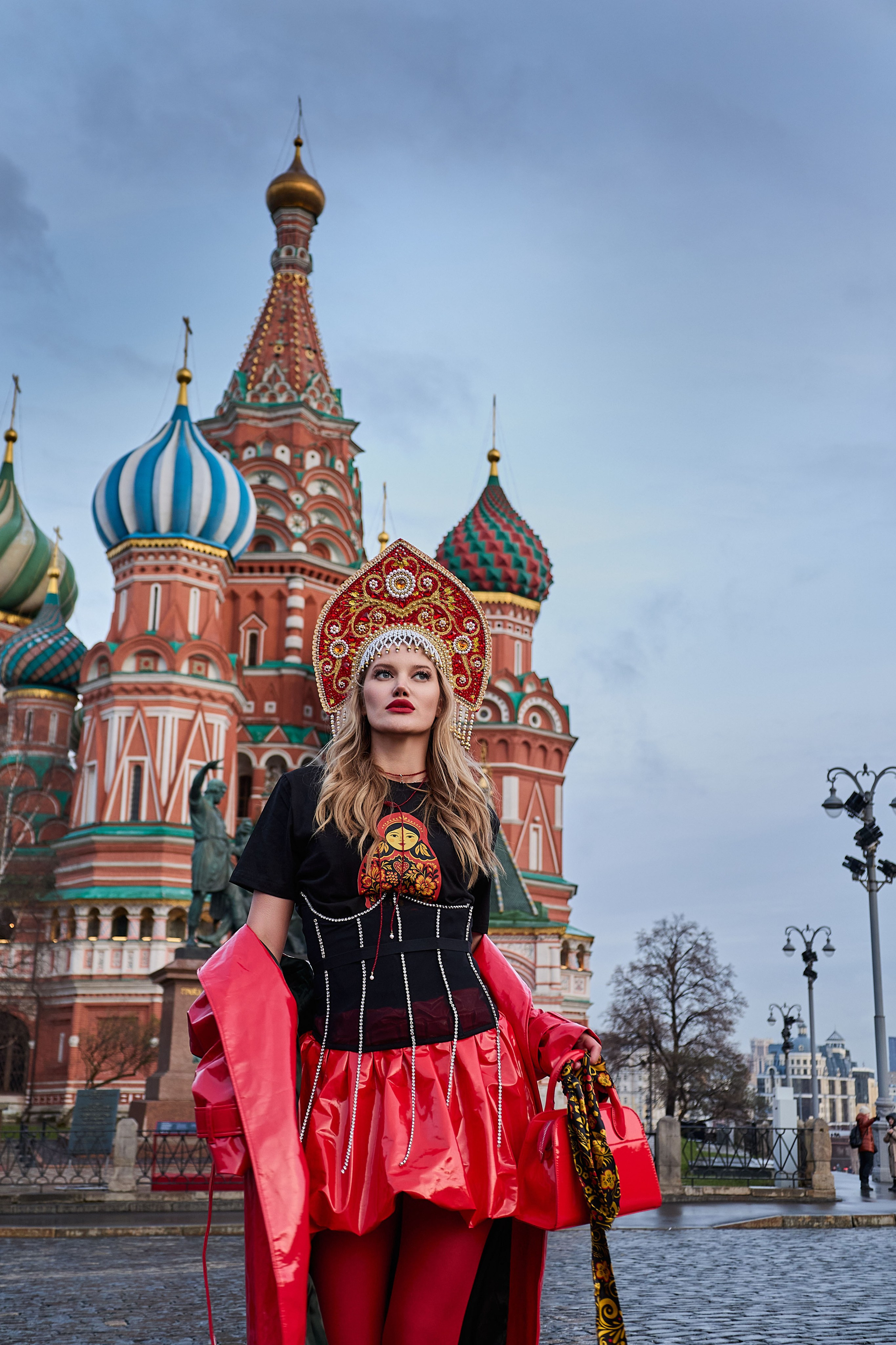 Концептуальная фотосессия «Русский авангард» в самом сердце столицы