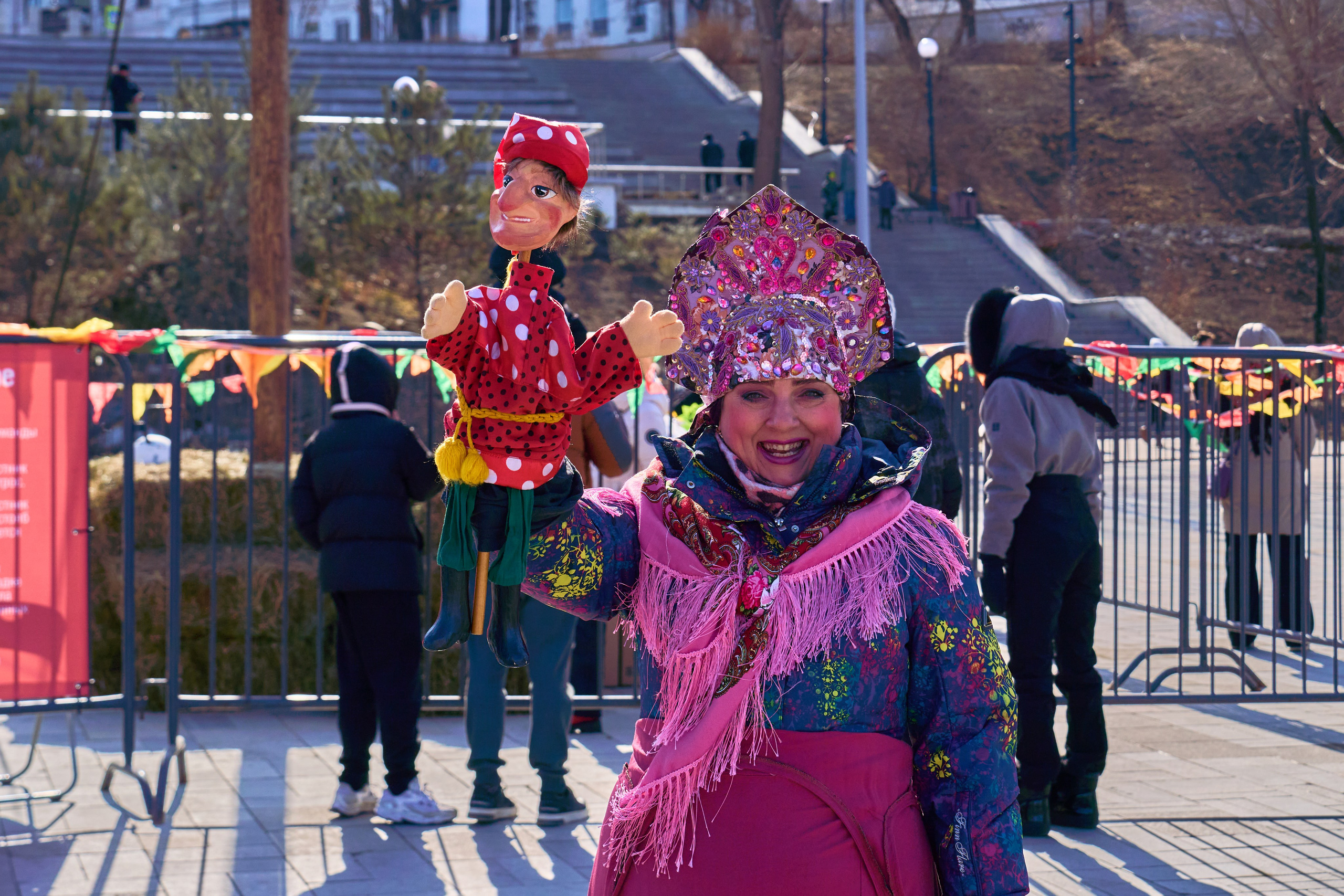 Масленица. Фотограф во Владивостоке
