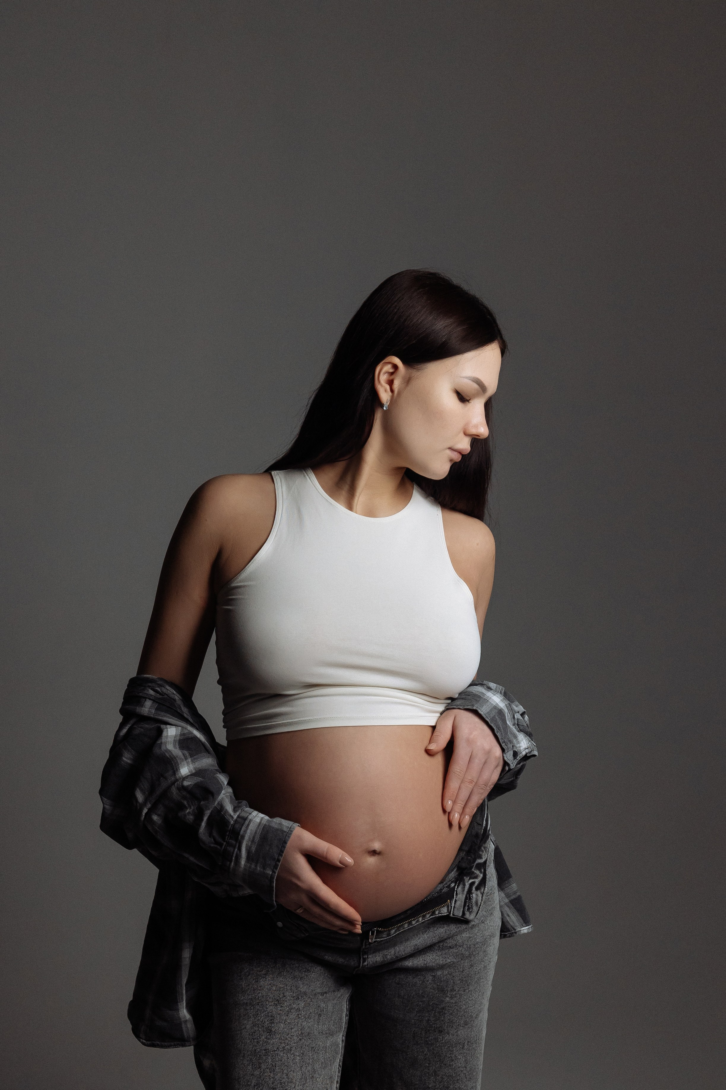 Фотосессия Беременности в фотостудии. Фотограф Норильск, Москва