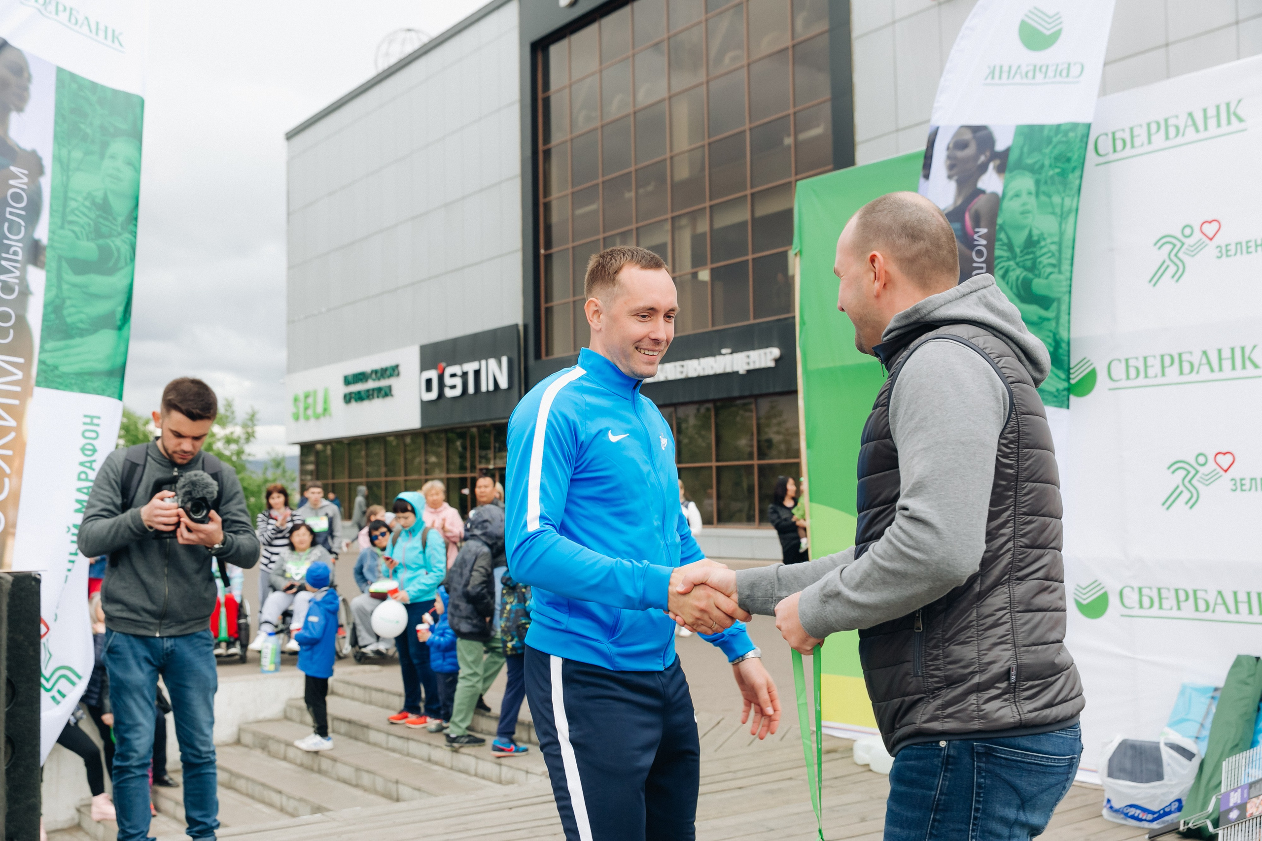 Зеленый марафон Сбербанка. Свадебный и семейный фотограф в Улан-Удэ