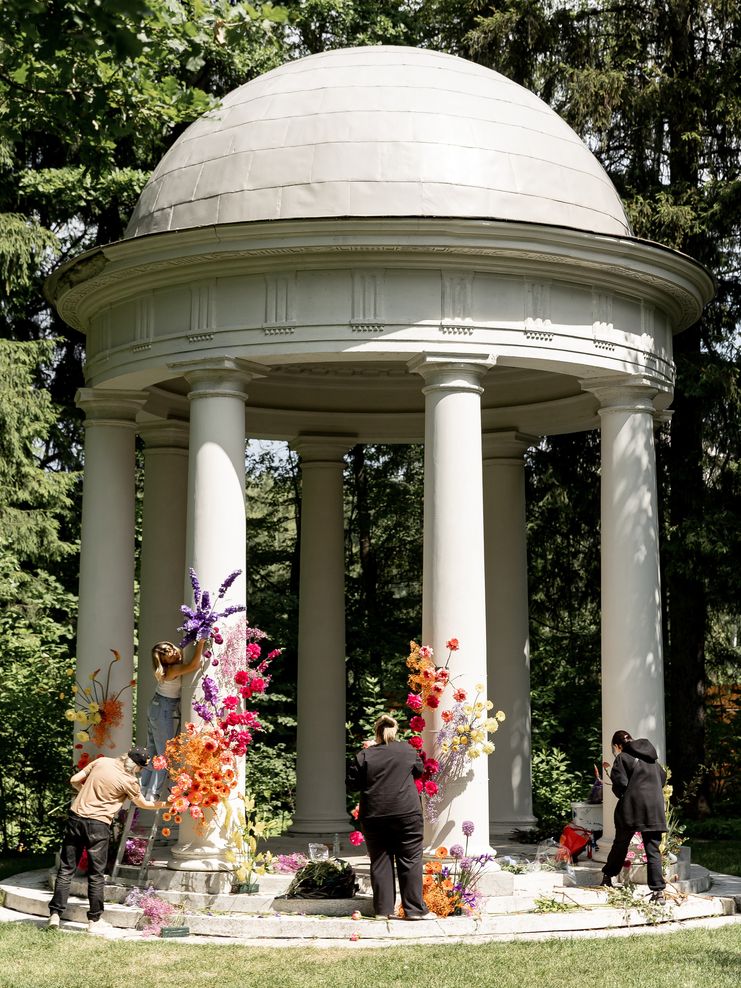 Backstage свадебного агентства Vozdukh_Weddings. Свадебный фотограф Колесников Антон