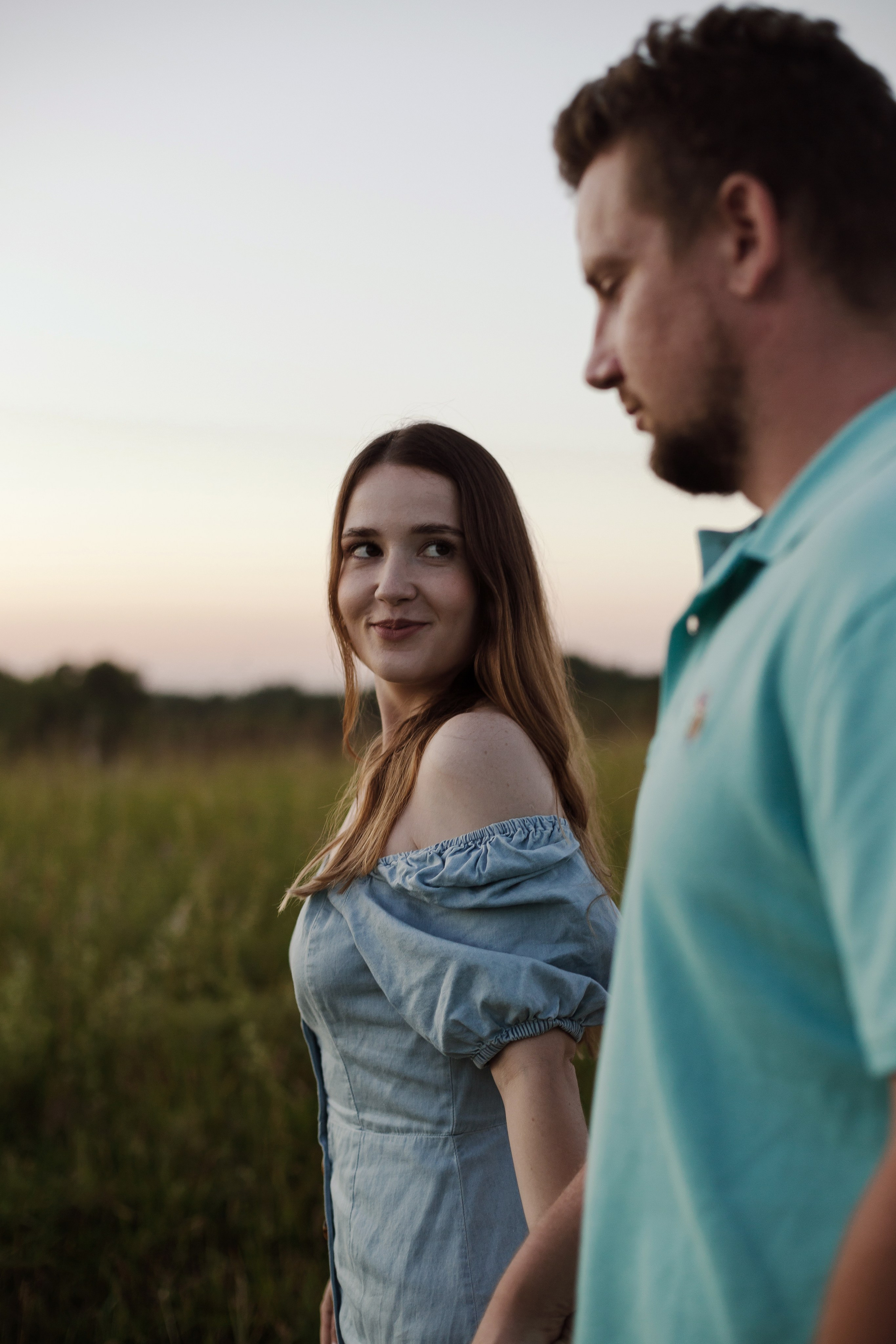 Колтушские высоты — Марина и Сергей. Портретный фотограф в Санкт-Петербурге Элина Ситникова