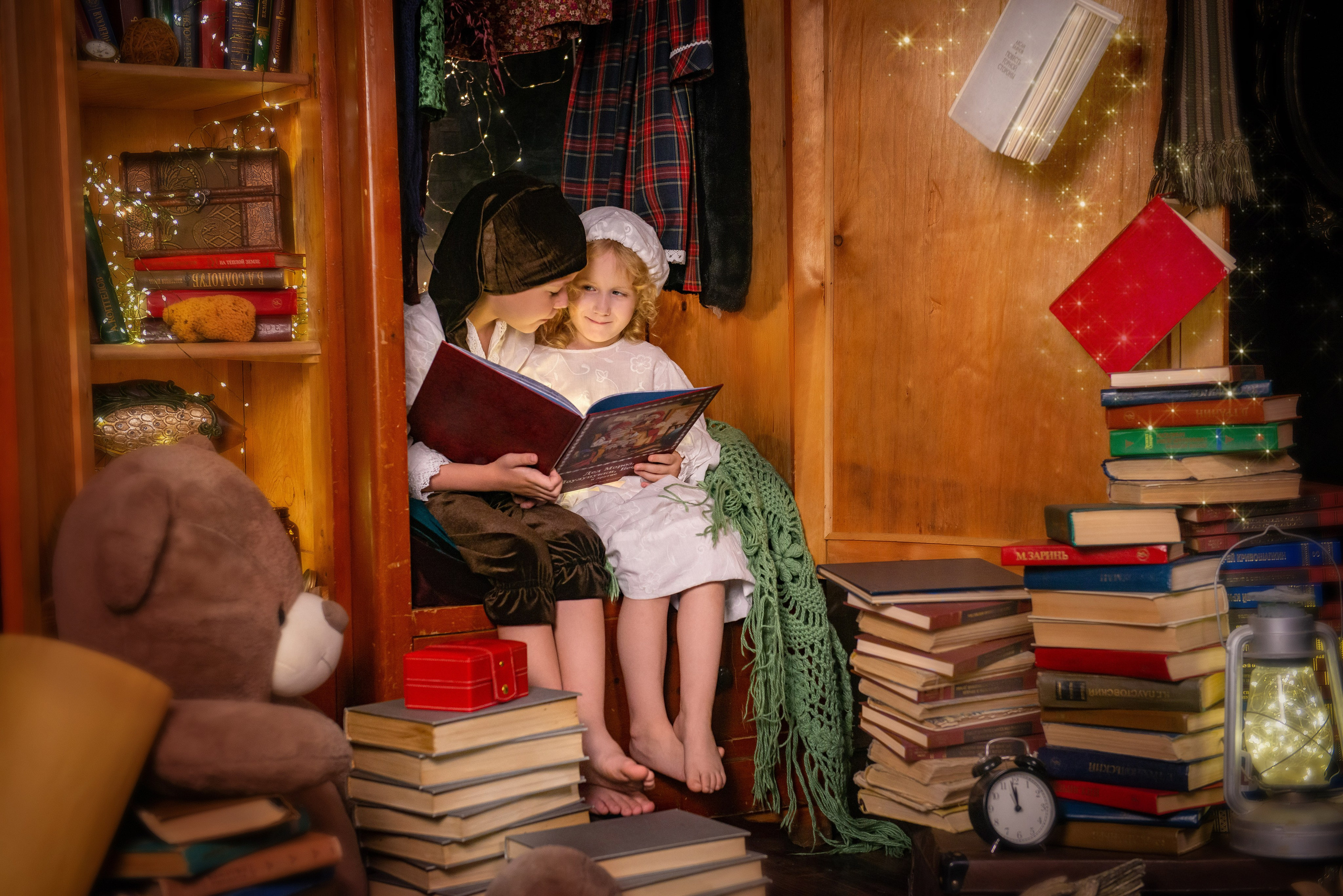 Волшебный шкаф. Татьяна Гойда портретный и семейный фотограф Ленск. Выпускные альбомы