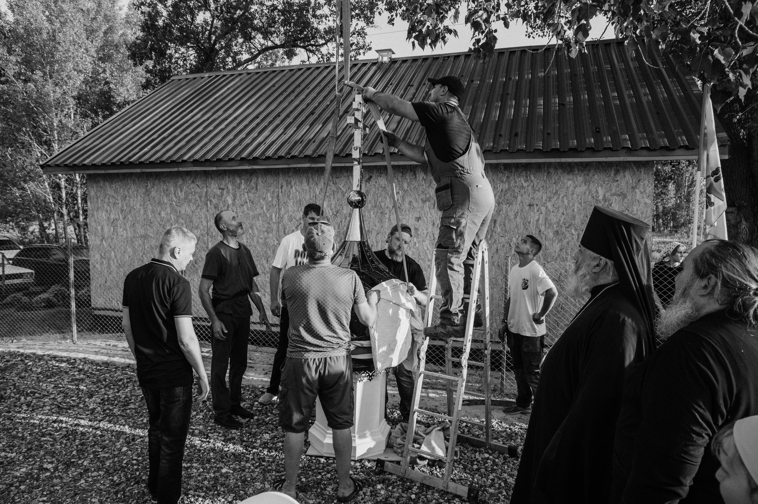 Освещение купола в храме Казанской иконы Божьей Матери х. Закутский. Церковный, семейный и репортажный фотограф Волгоград, Волжский