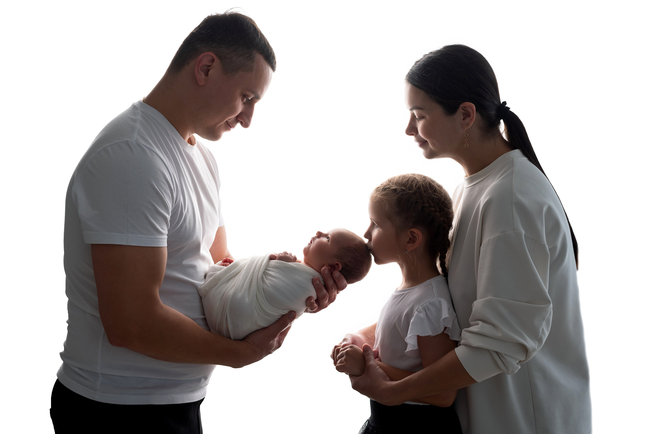 Кадры с родителями и старшими детьми. Фотограф новорожденных в Екатеринбурге Анастасия Карманова