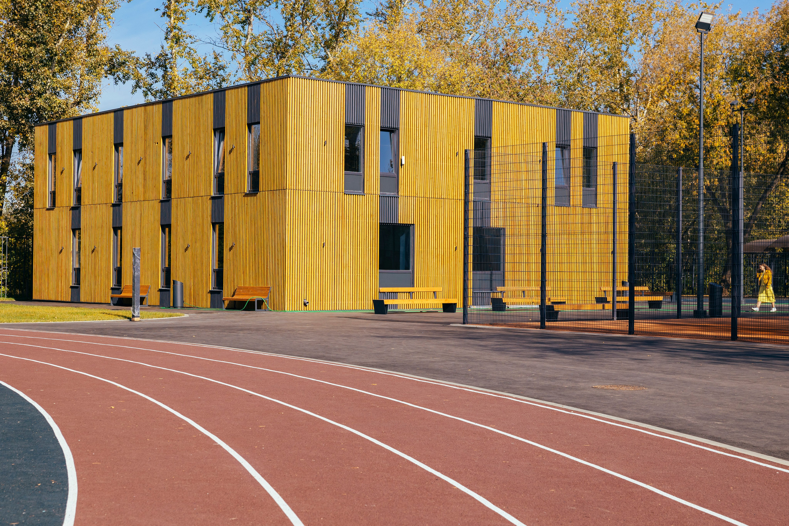 Фотосъемка для архитектурного бюро А4 «Стадион Свиблово». Фотограф Георгий Нигматулин