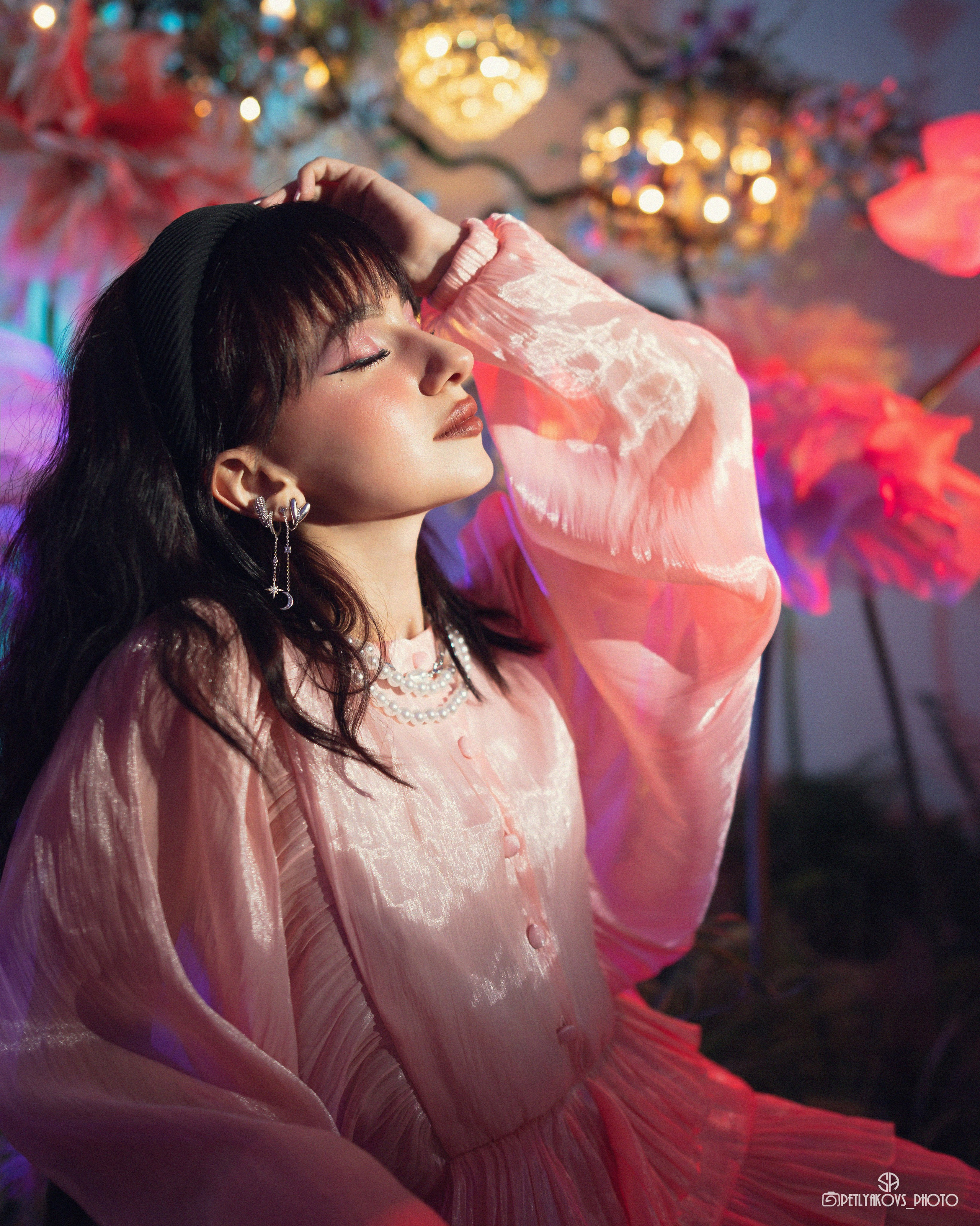 Фотосессия с цветами Батуми