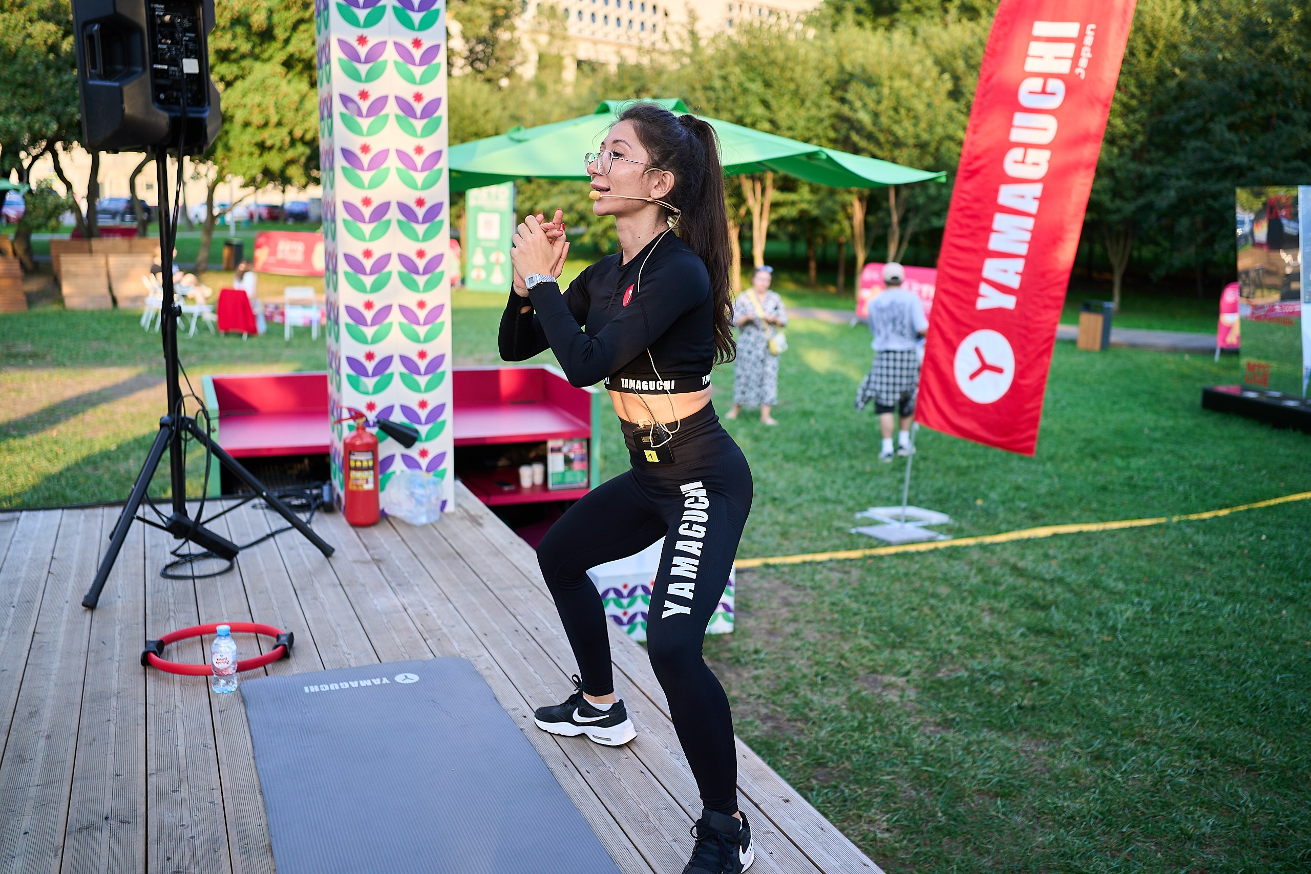 Yamaguchi / открытая тренировка «в стиле Пилатес». Фотограф и Видеограф в Москве. Олег Корушев