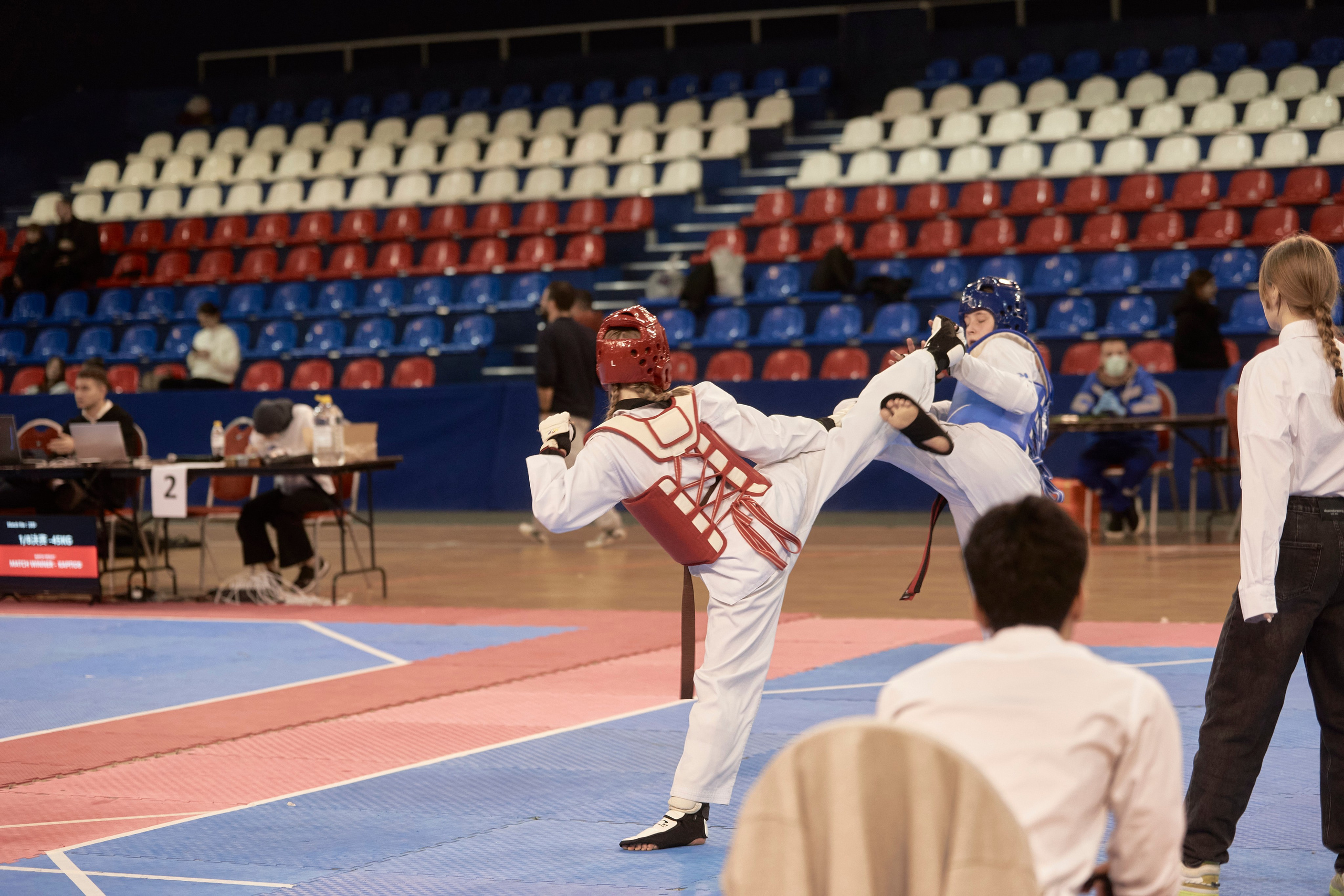 Taekwondo kids. Фотограф Наталья Леонова