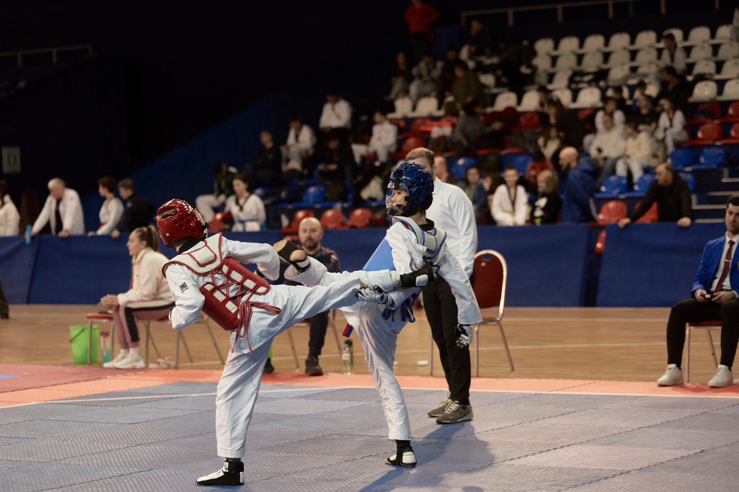 Taekwondo kids. Фотограф Наталья Леонова