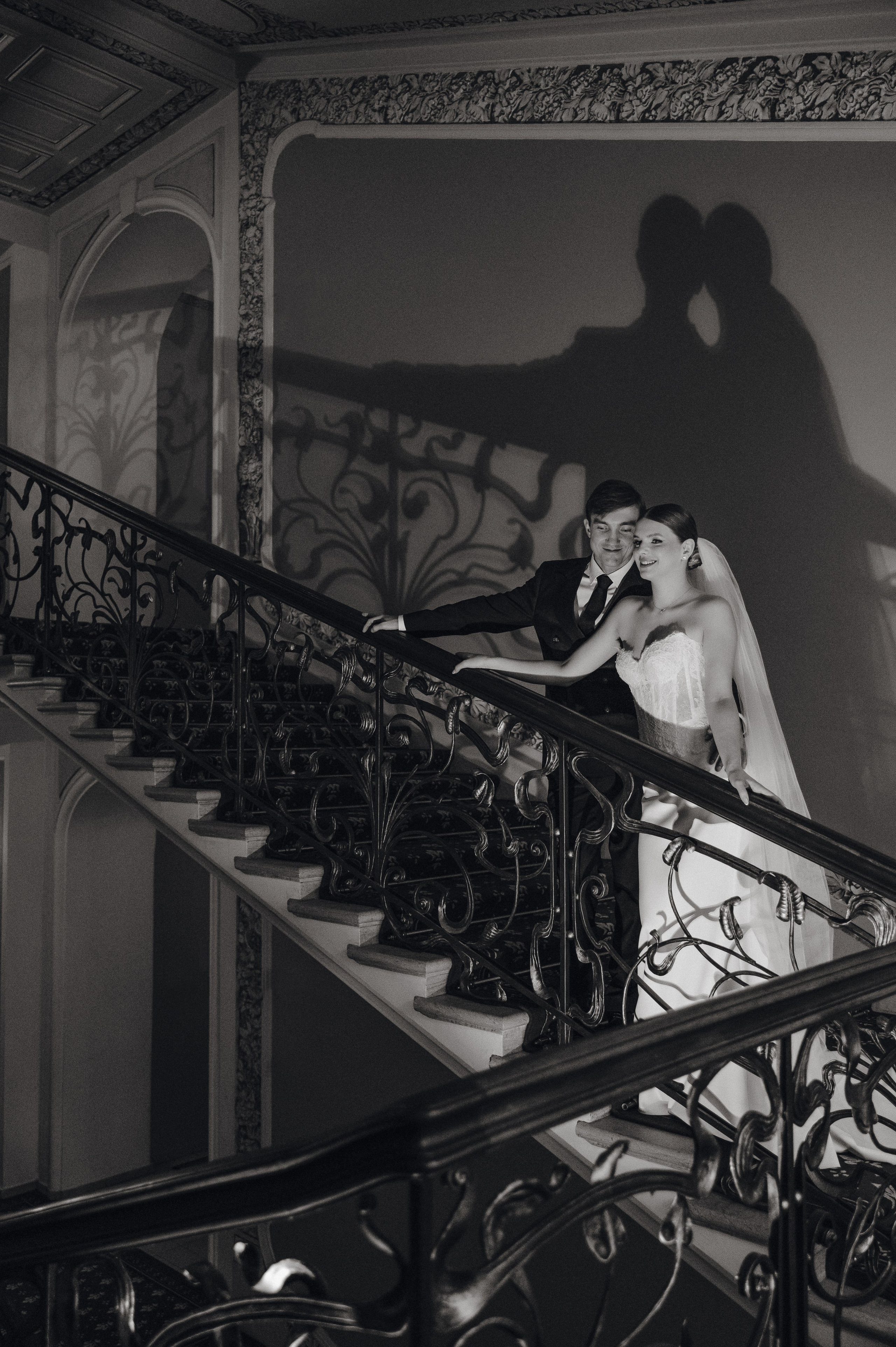 Дмитрий и Луиза. Гостиница Националь и ресторан Белуга. Свадебный фотограф Москва и Санкт-Петербург. Анастасия Чудина