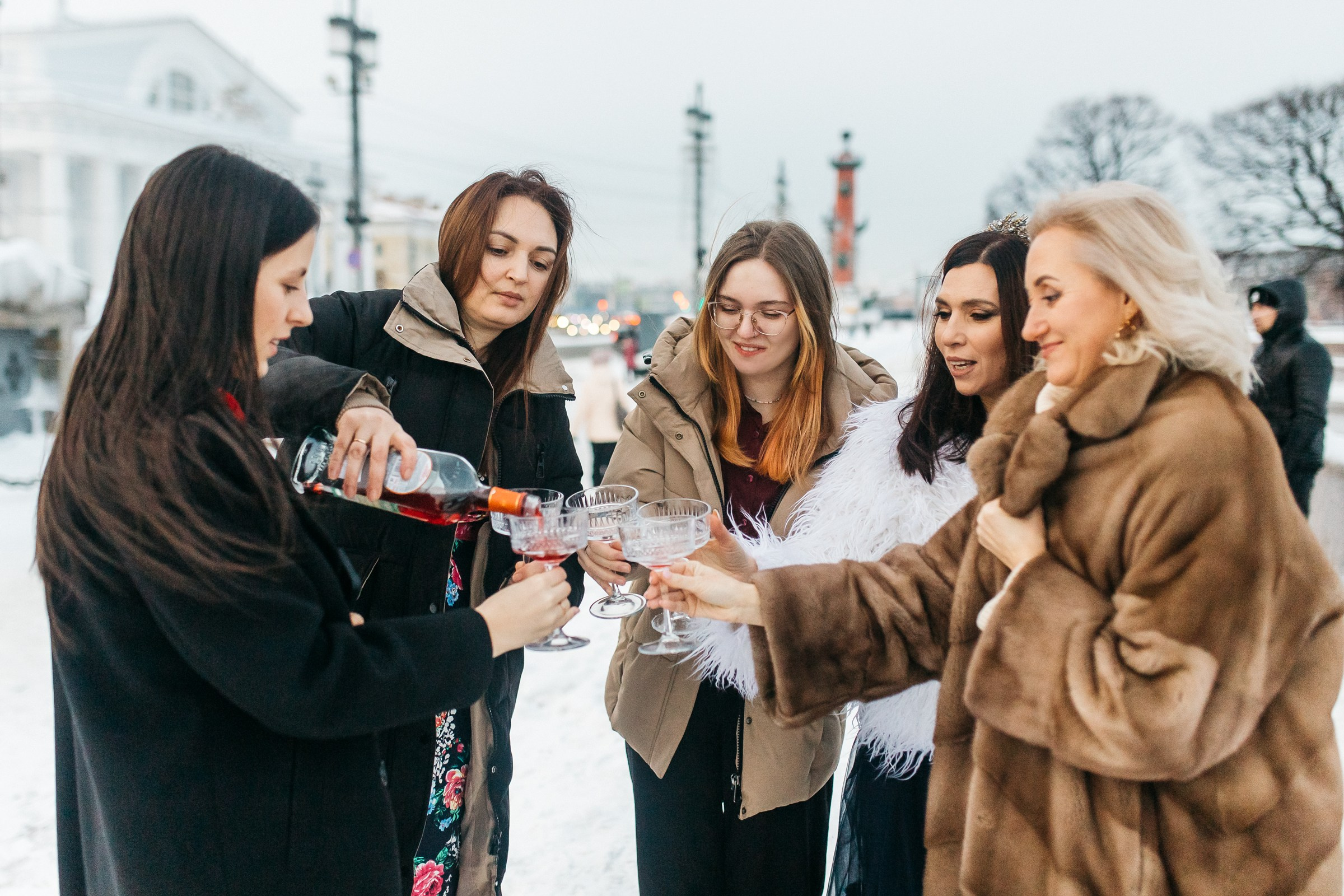 Портфолио в стиле девичника