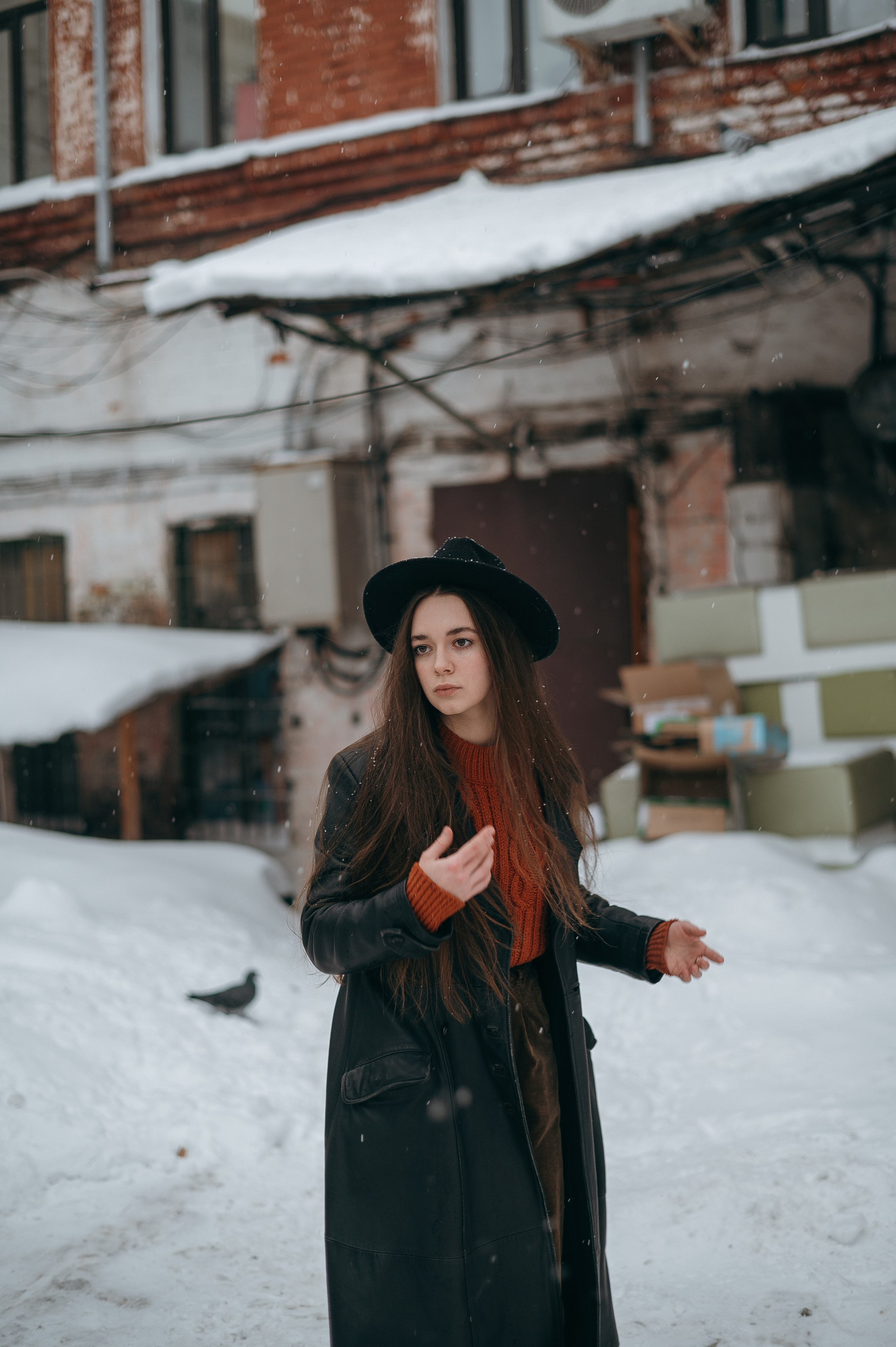 Портретная фотосъёмка на улице. Свадебный фотограф в Ярославле Денис Медоваров