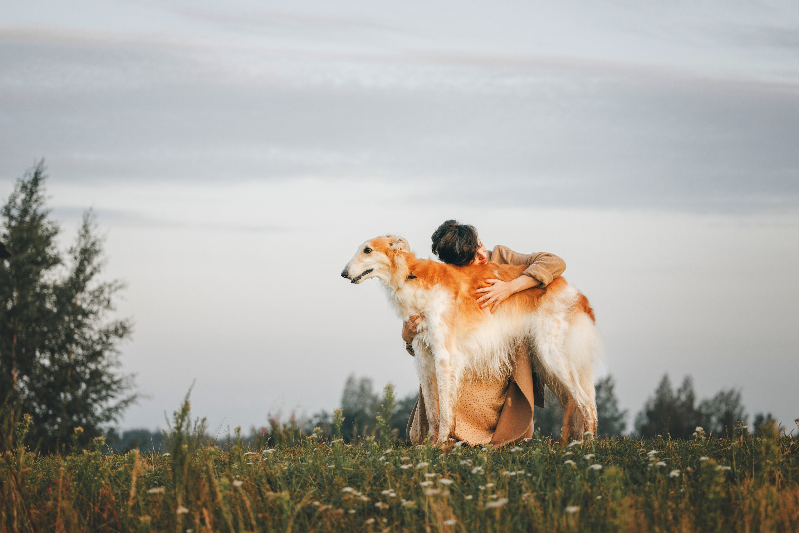 Сергей, Оксана и Жара. Фотограф анималист Осипчикова Мария