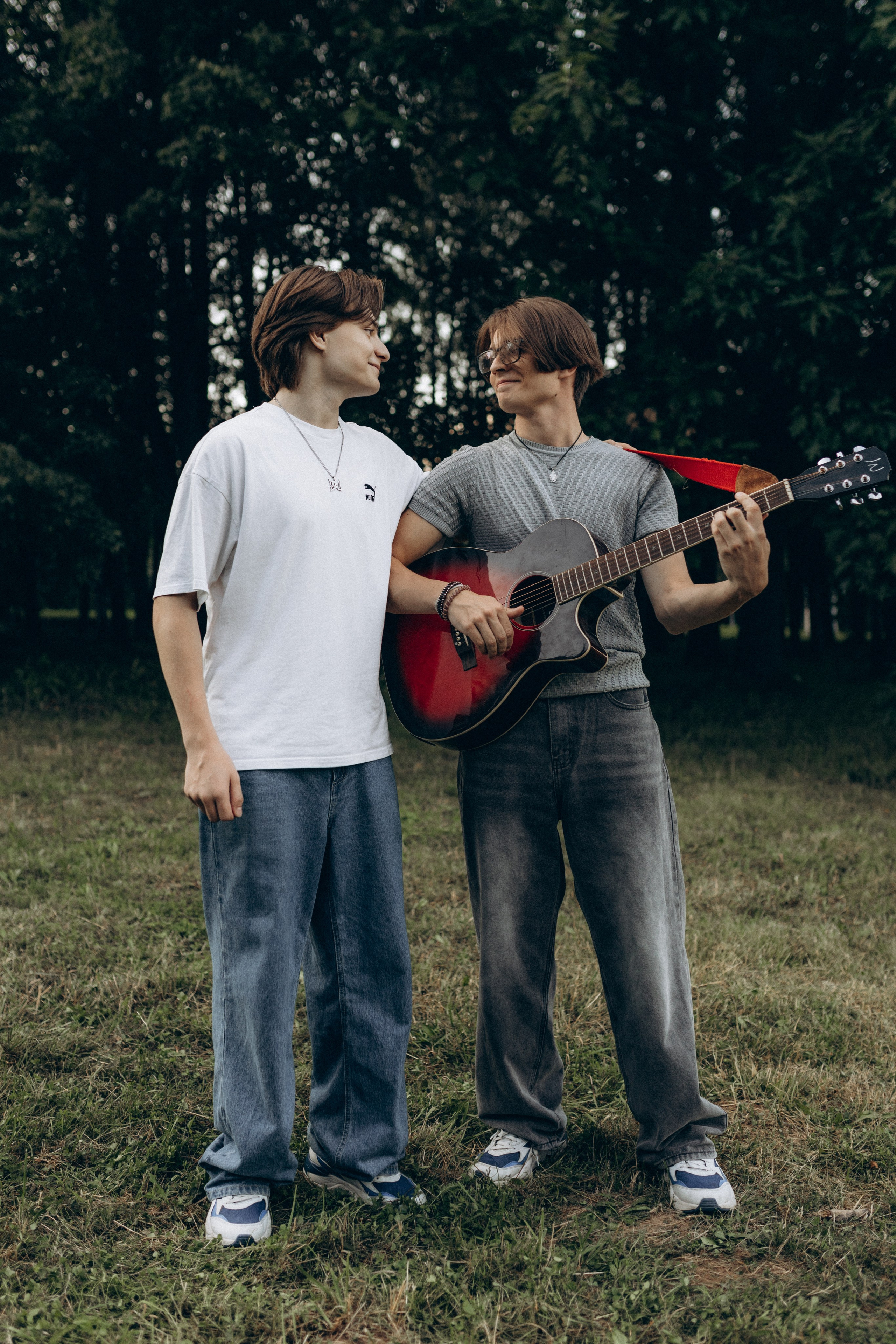 Наташа, Андрей, Эмиль, Стас, Ярослав и Арчи. Фотограф НОГИНСК, Москва, Анастасия Белая