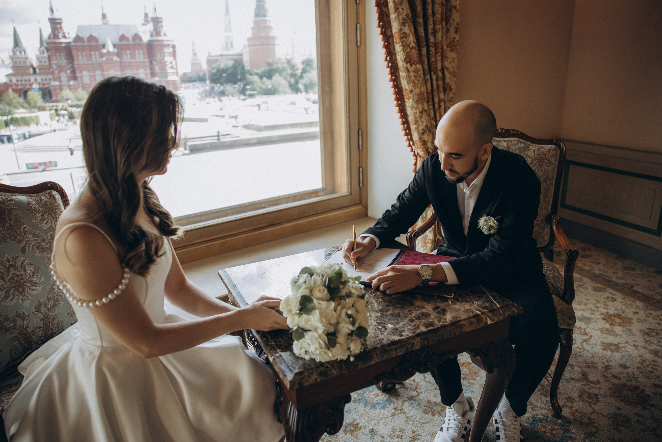 Аделя и Денис. Семейный и свадебный фотограф в Москве Вероника Жибинова