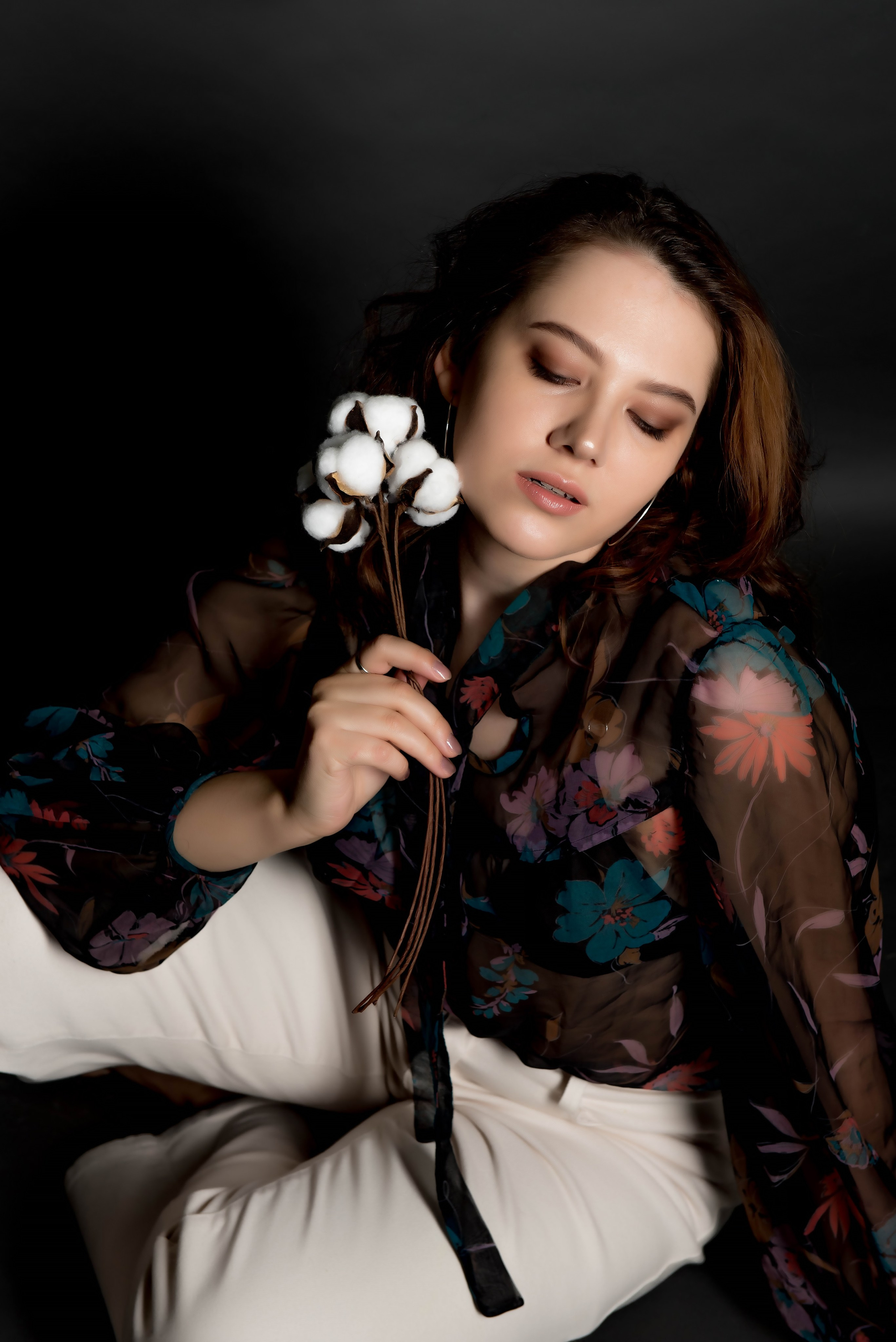 Портретная съемка в студии