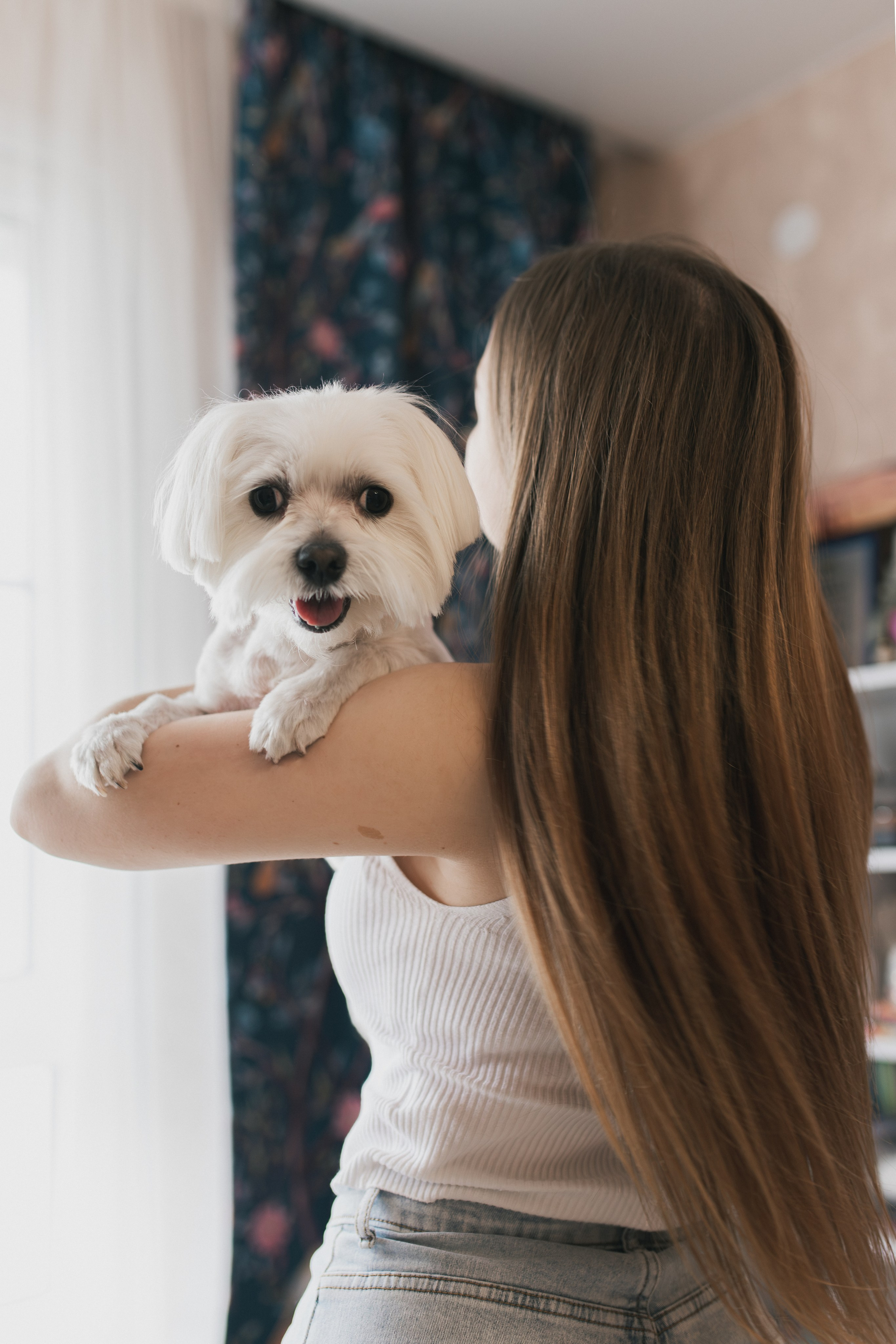 Лера и Тоффи: домашняя история. Портретный и репортажный фотограф в Воронеже: Анастасия Пузикова