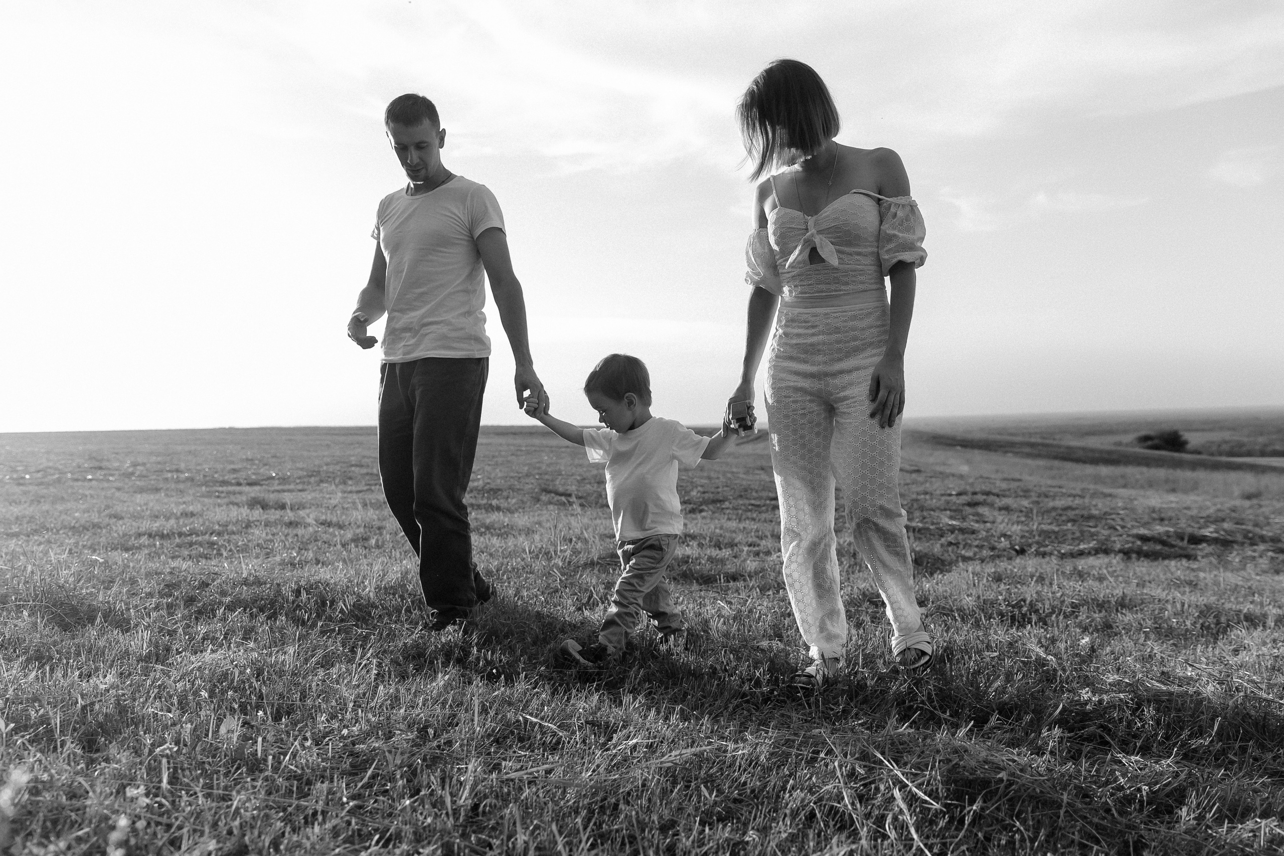 Виталя, Аня и Мирон. Фотограф Любовь Щербинина