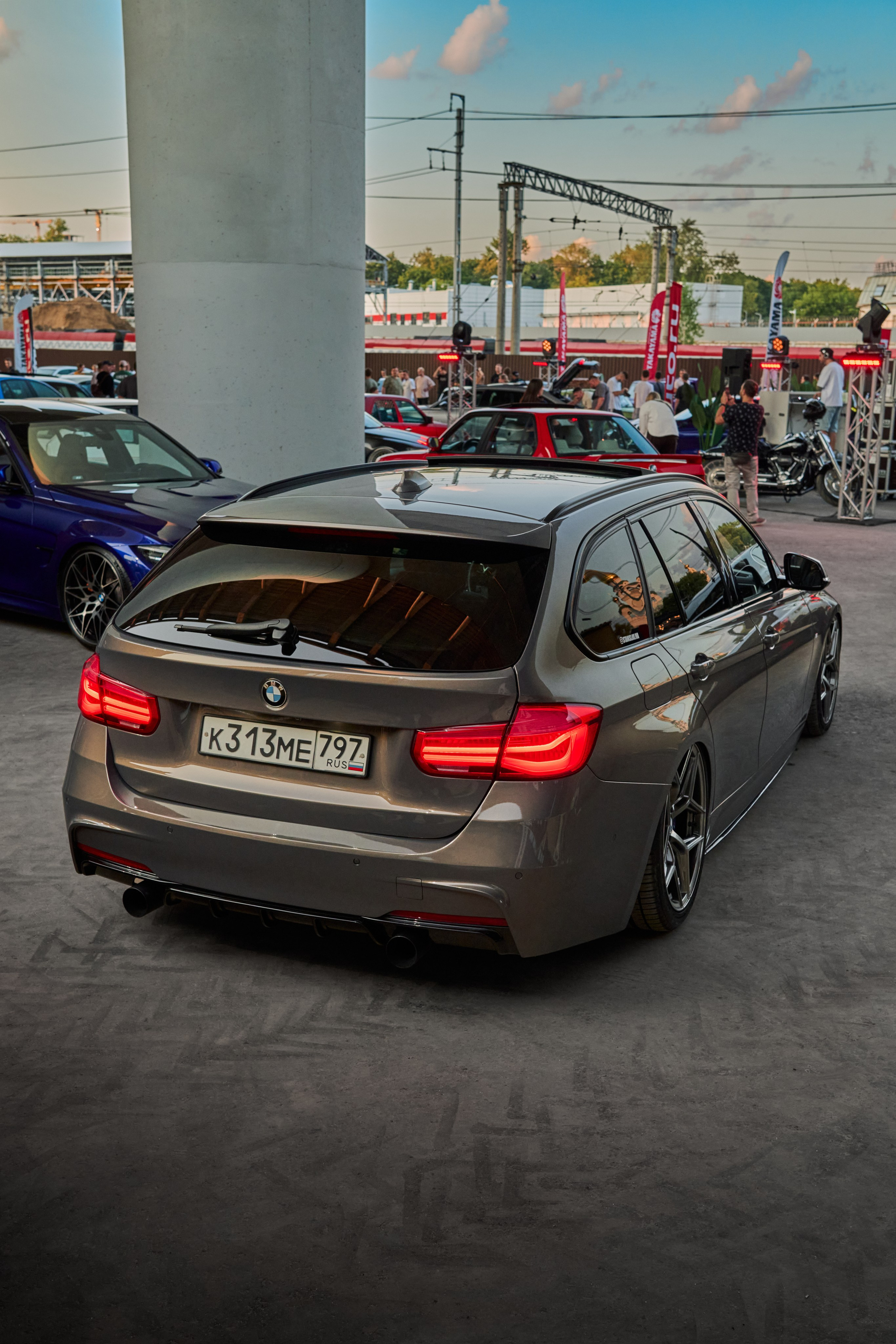 Универсал BMW F31 Touring фото сзади, GLAR Production Москва