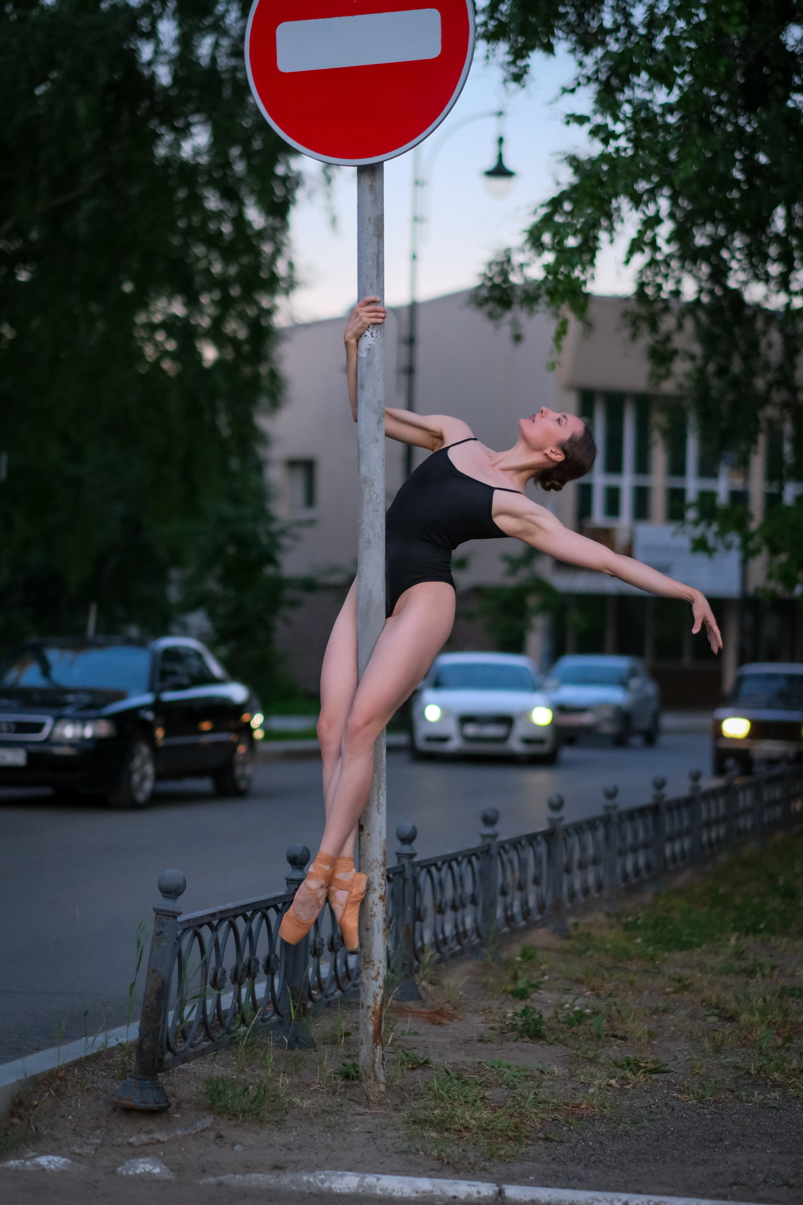 Балерина в городе