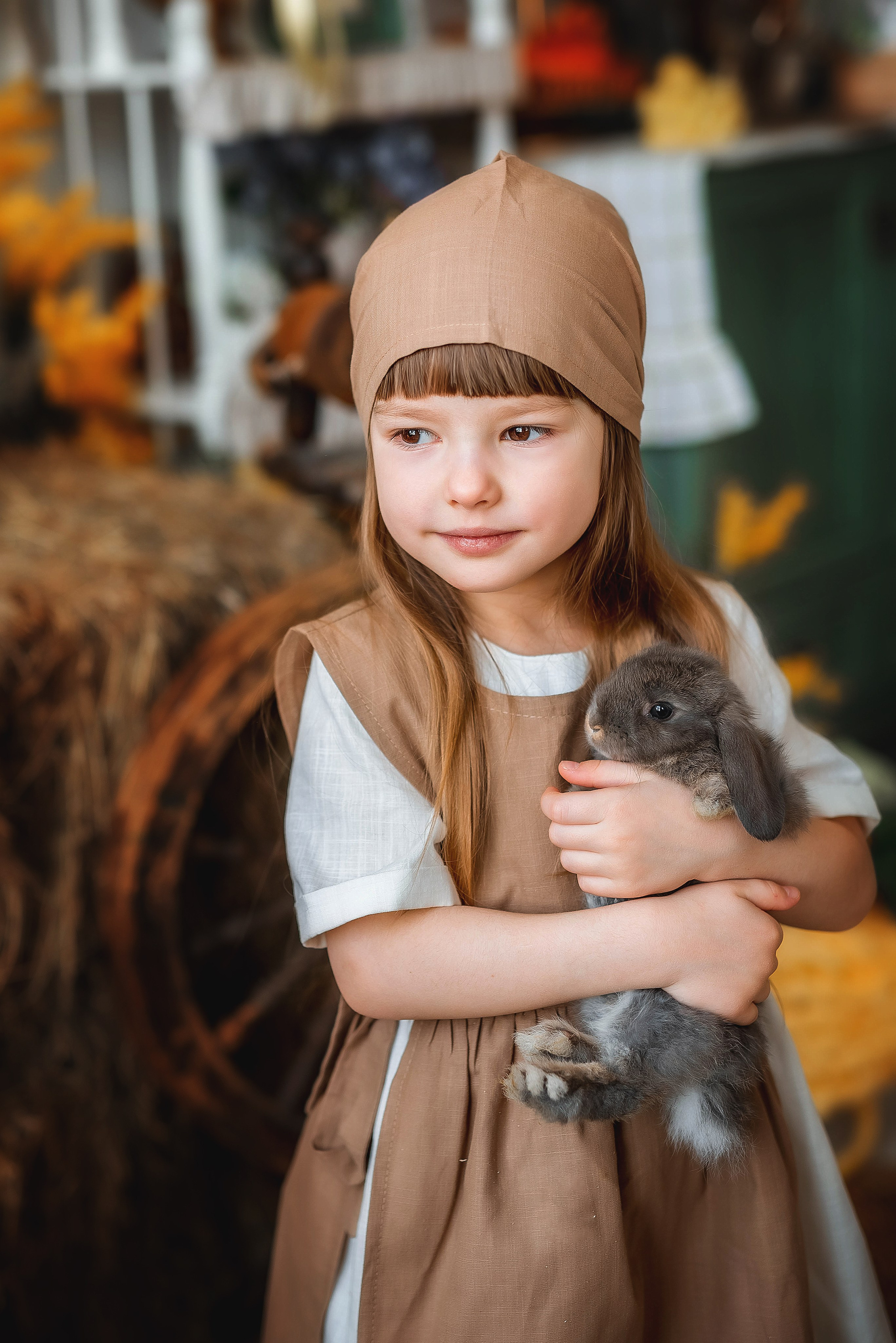 Пасхальная фотосессия с козленком. Семейный, детский фотограф в Воронеже Анна Никитина