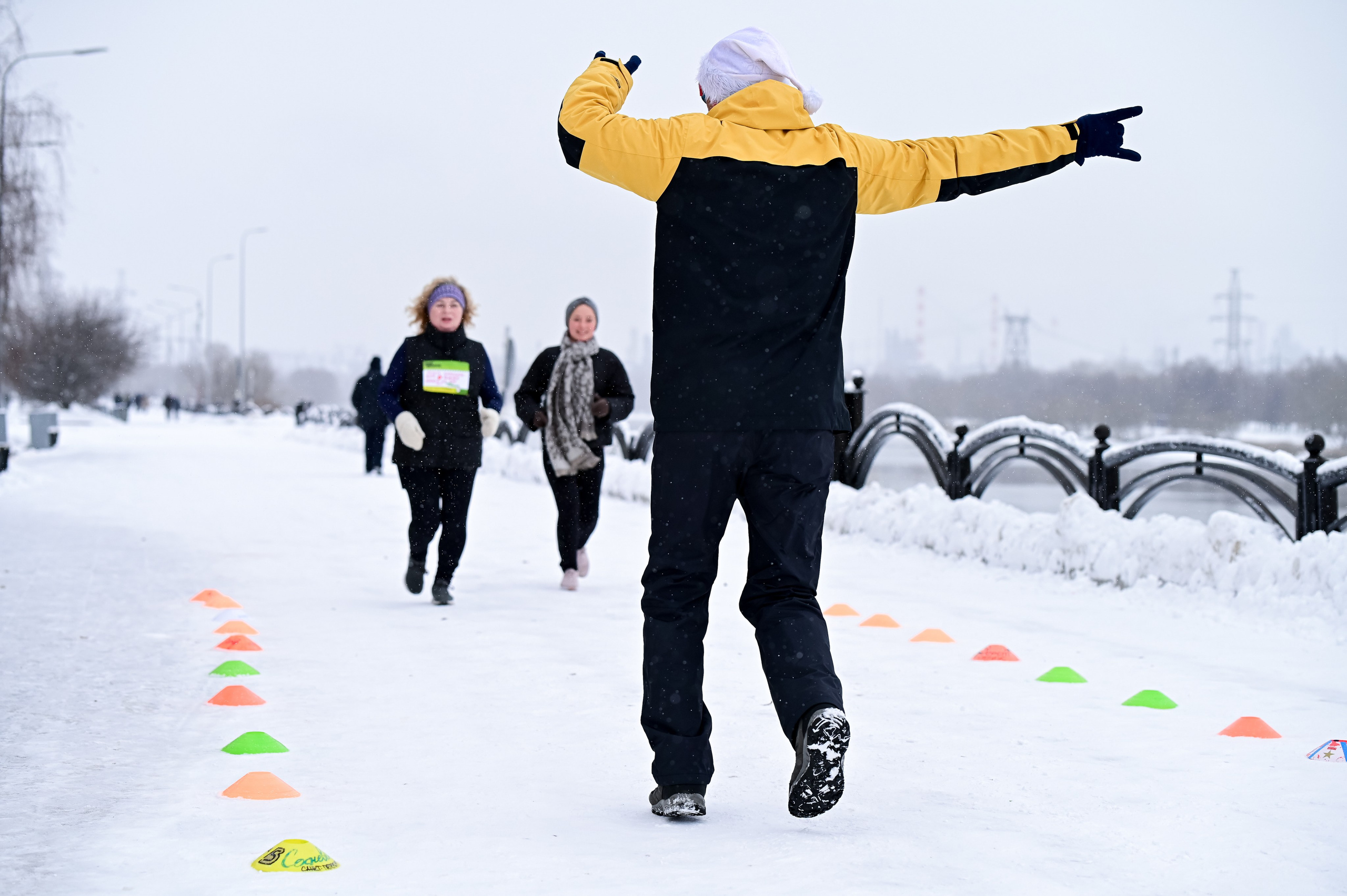 Новогодние 5 Вёрст Марьино и Забег обещаний (01.01.25). Фотограф | Ирина Гамзинова | Москва