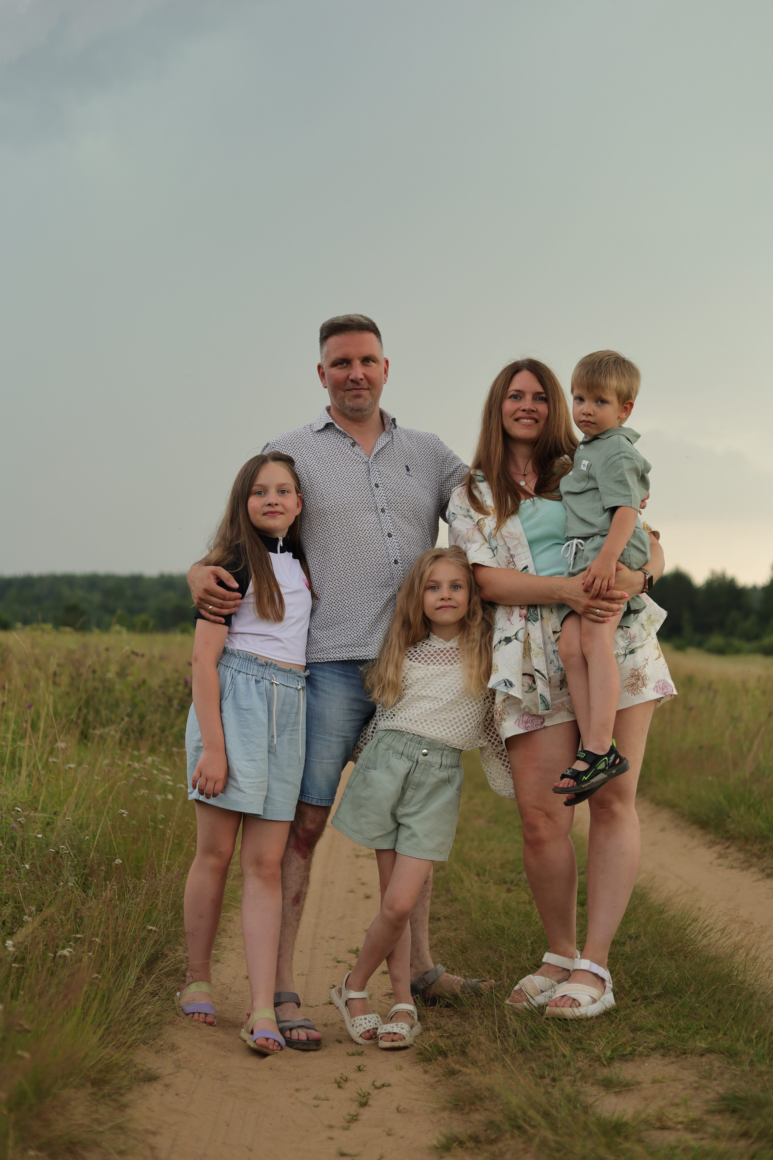 Семья Ергуновых. Фотограф Надежда Гольцева