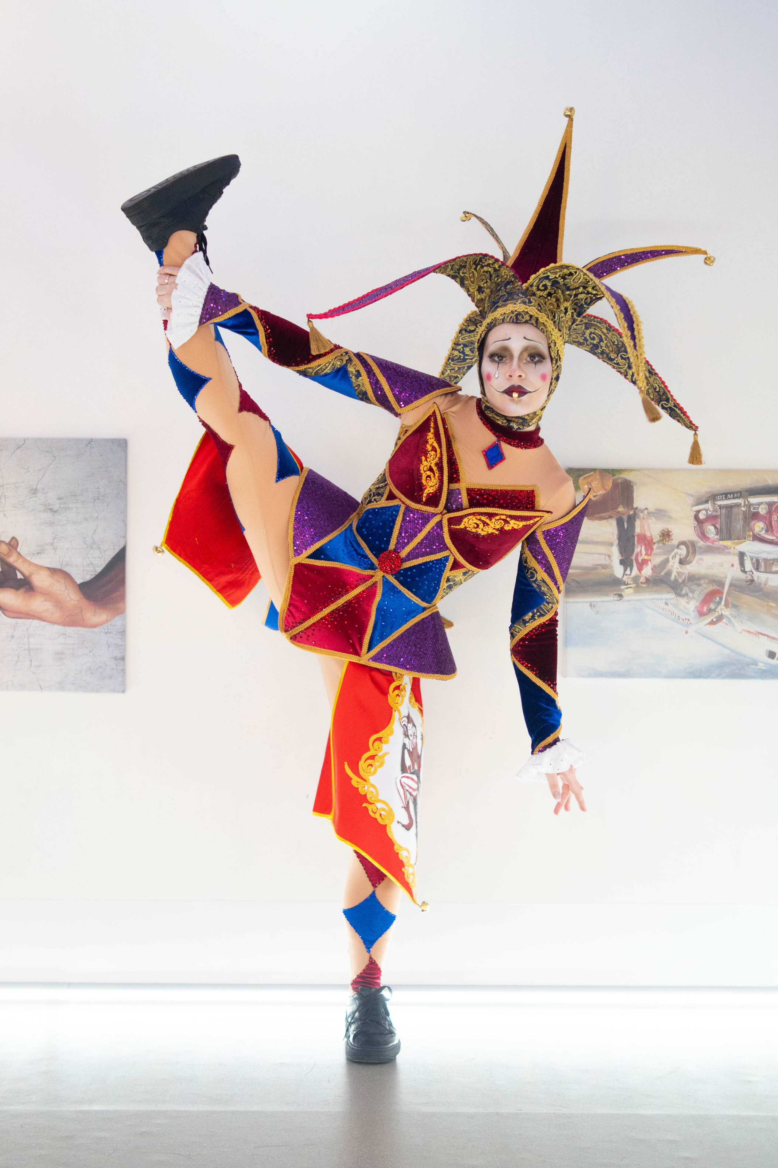 Арлекины Circus Zone. Фотограф / видеограф в Москве и Сочи Sofia Riversong