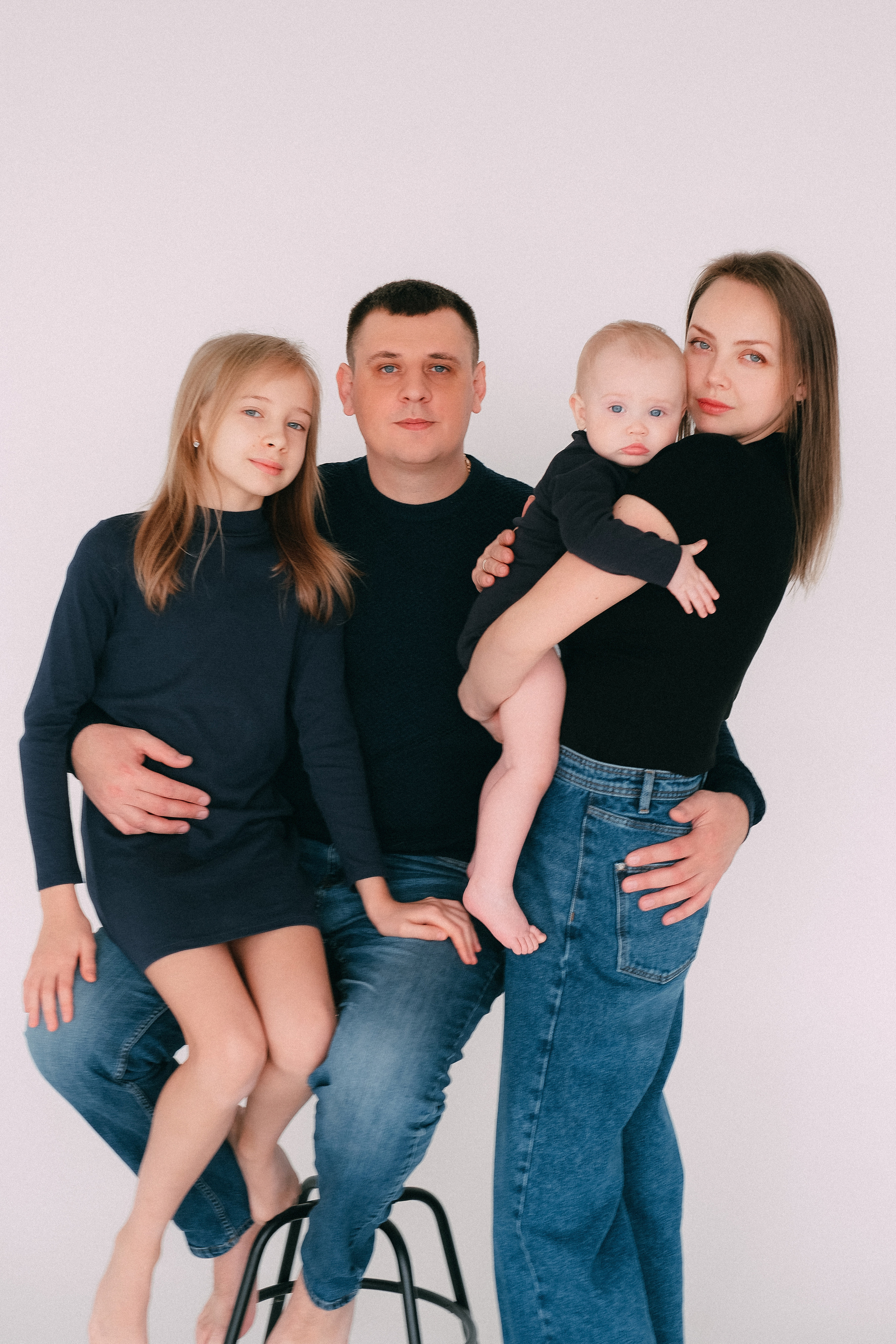 Сергей + Валентина + Валерия + София. Андрющенко Мария фотограф Волгоград