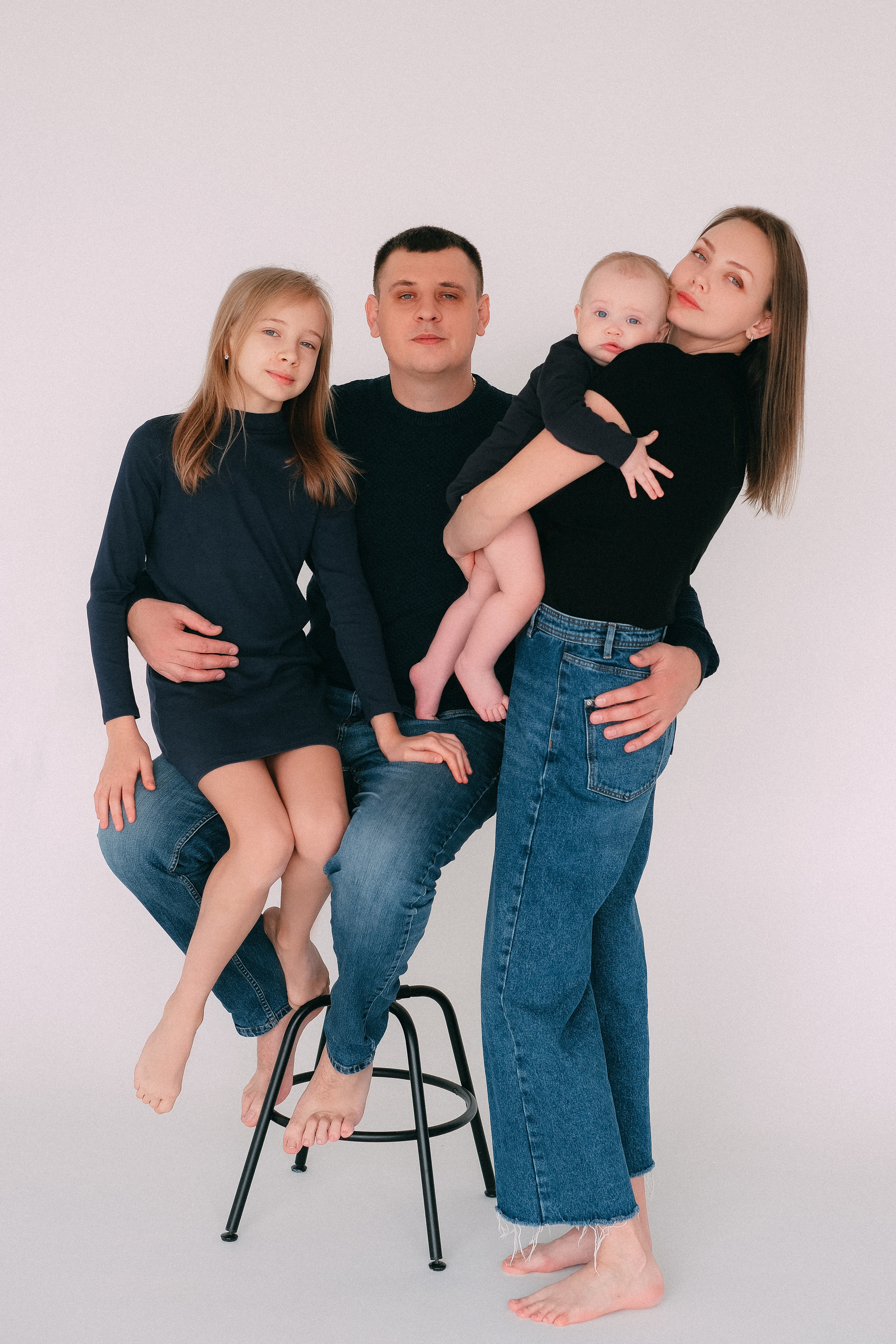 Сергей + Валентина + Валерия + София. Андрющенко Мария фотограф Волгоград