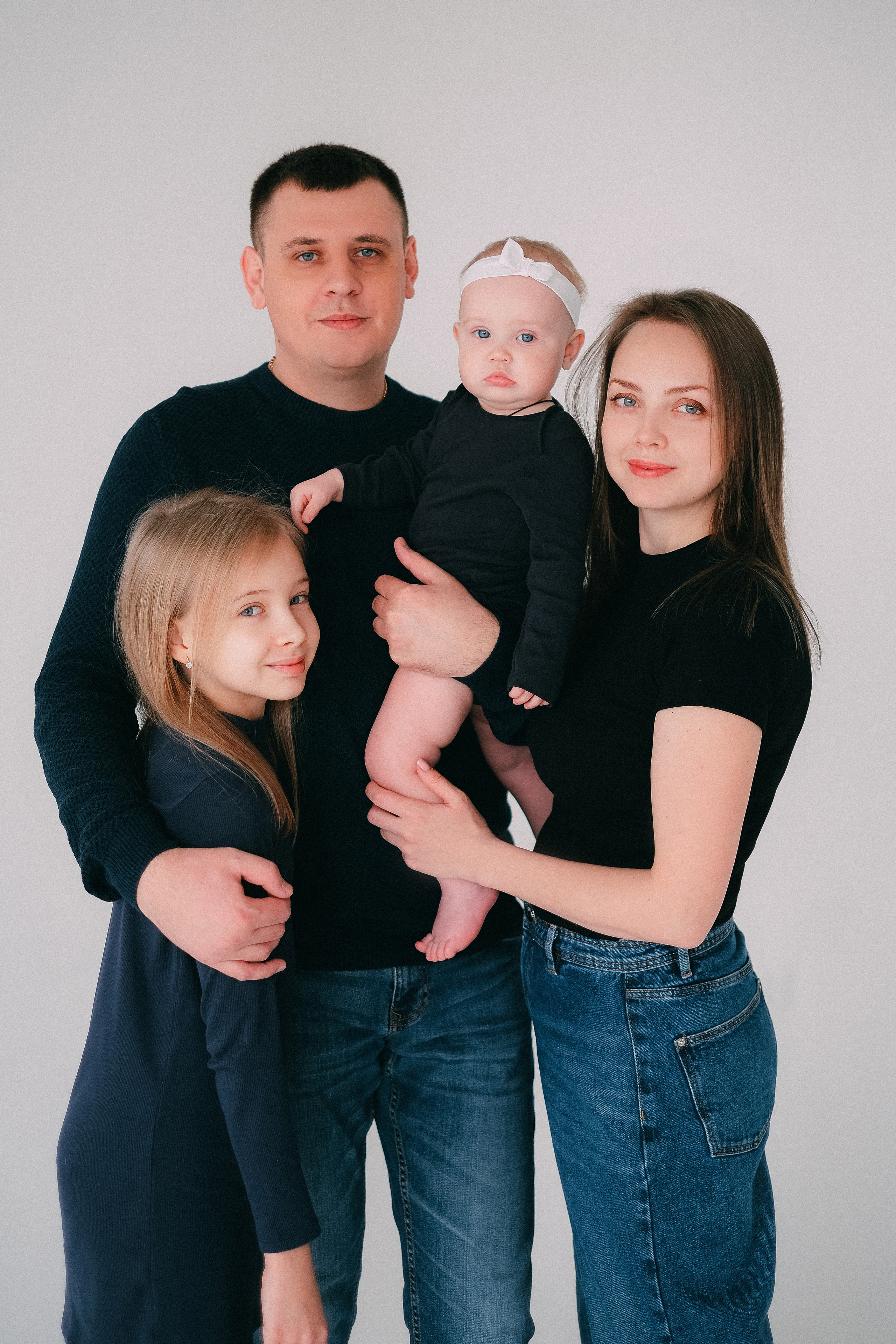 Сергей + Валентина + Валерия + София. Андрющенко Мария фотограф Волгоград