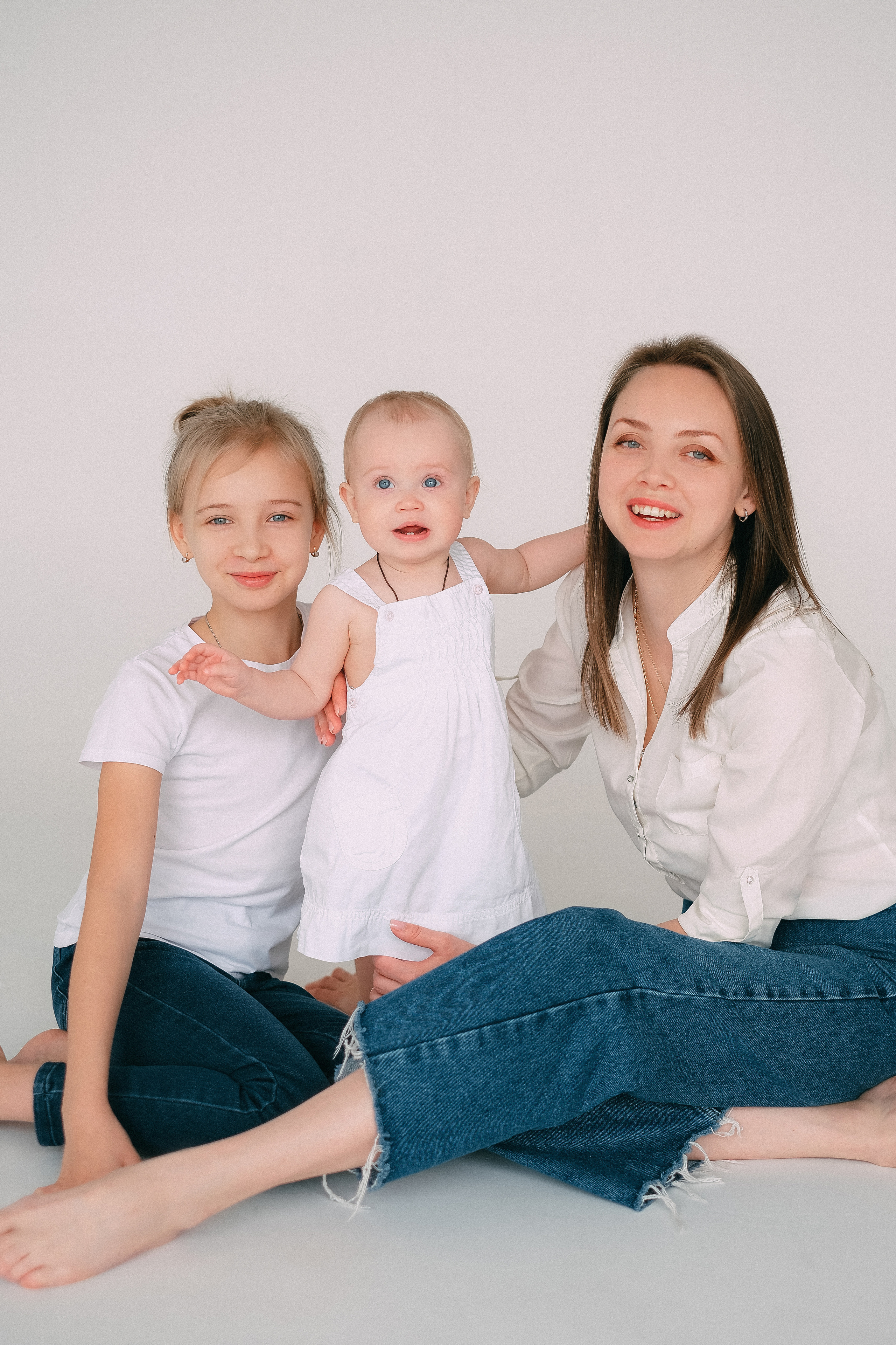 Сергей + Валентина + Валерия + София. Андрющенко Мария фотограф Волгоград