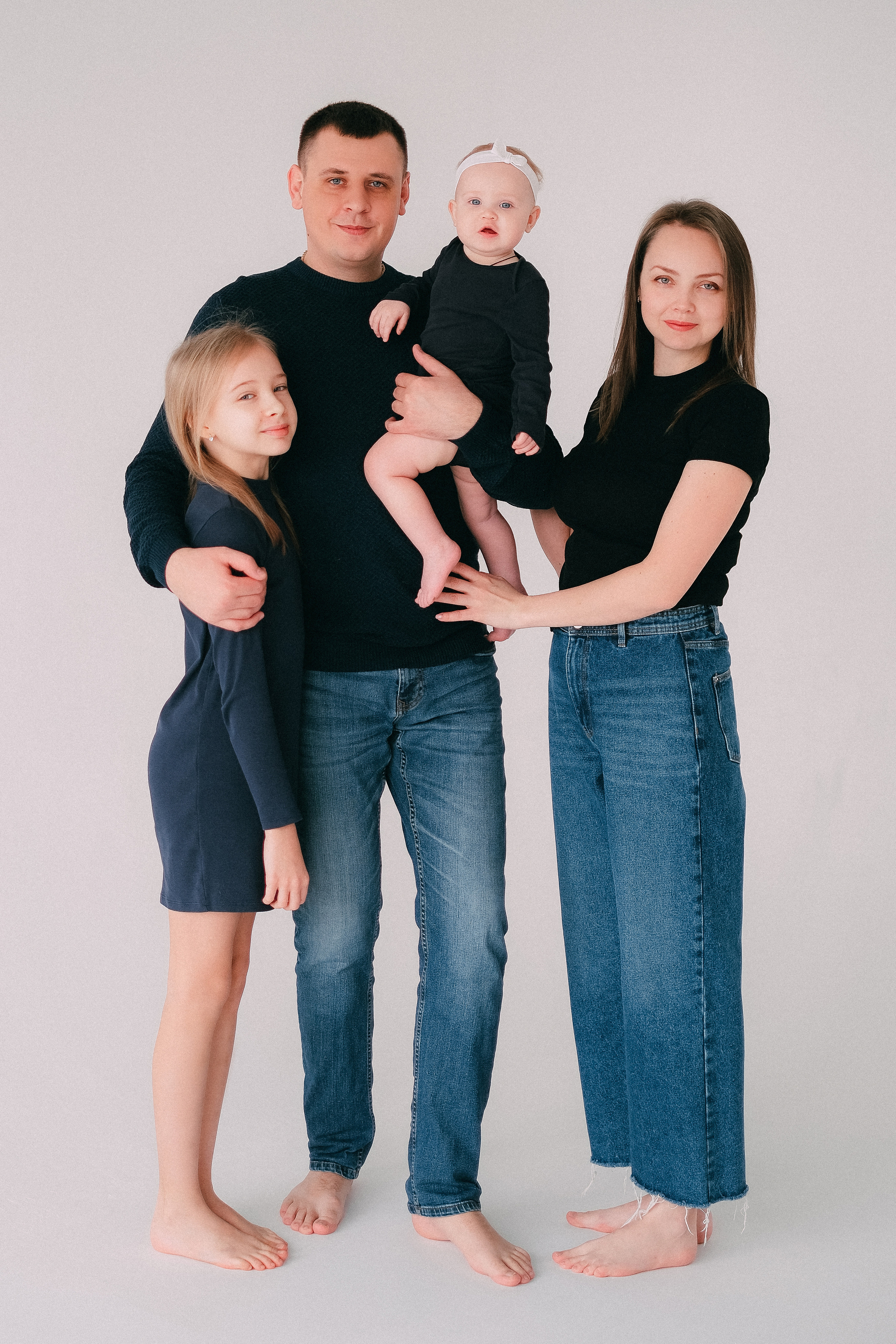 Сергей + Валентина + Валерия + София. Андрющенко Мария фотограф Волгоград