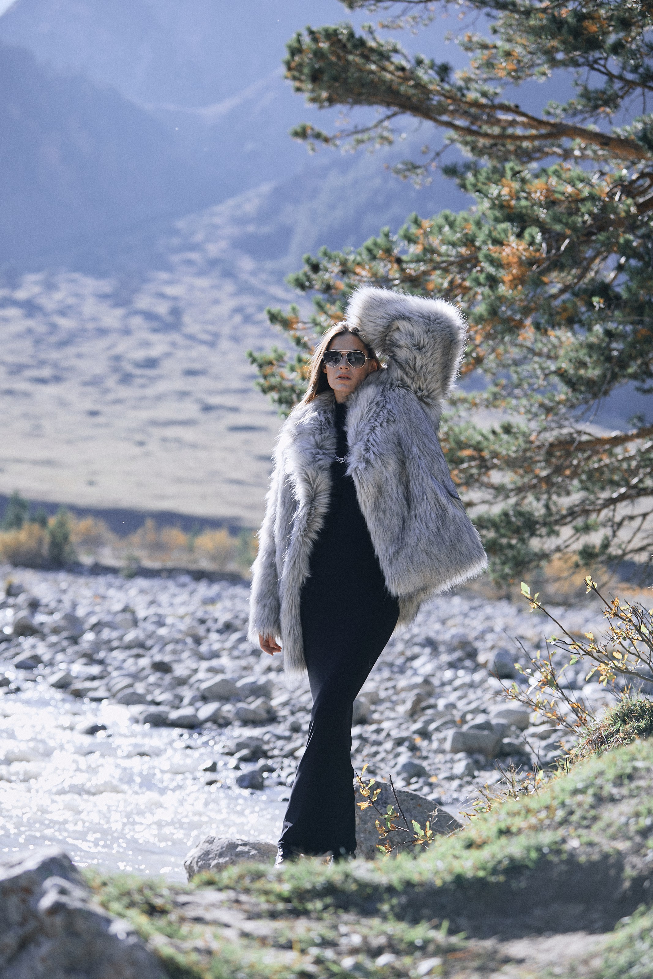 Имиджевая съемка для бренда. Фотограф Продюсер в горах КБР / Москва  Нальчик Горы