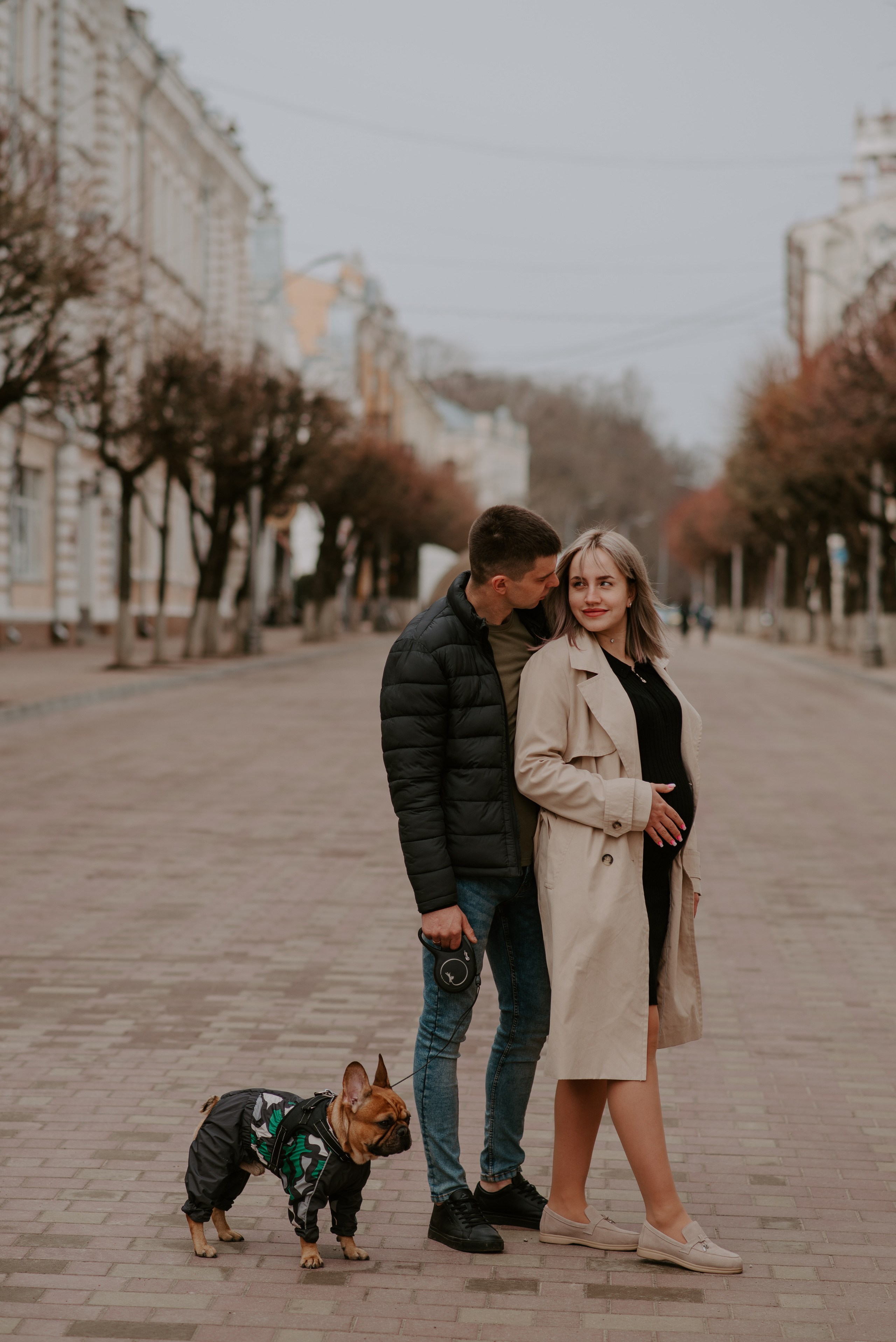 Трое и мопс. Свадебный, репортажный и семейный фотограф в Москве Арина Зак