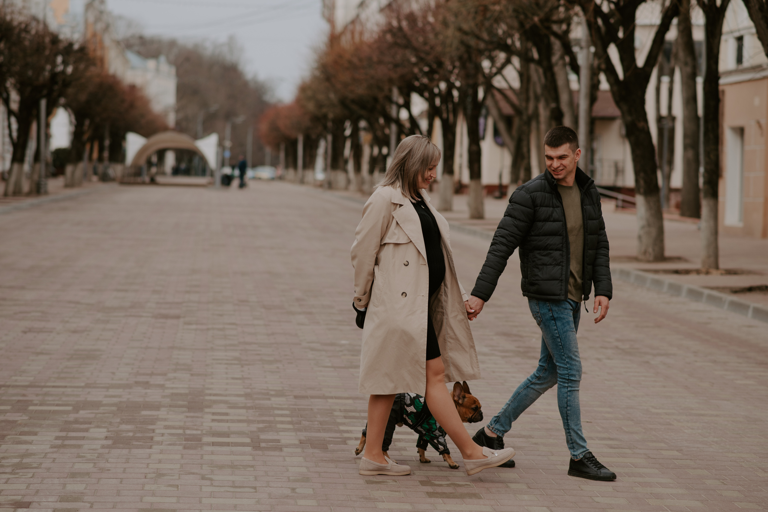 Трое и мопс. Свадебный, репортажный и семейный фотограф в Москве Арина Зак