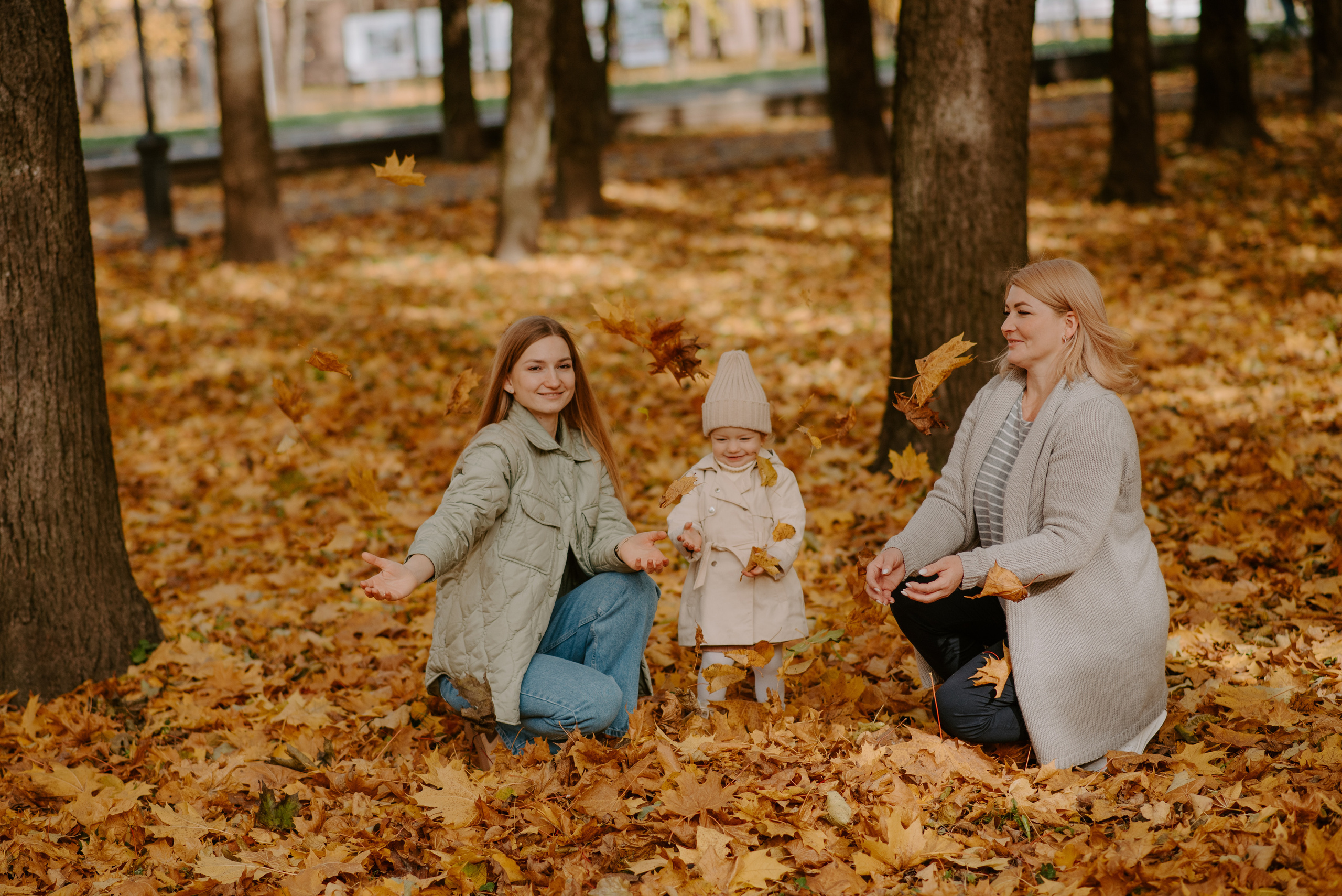 Очень теплая осень. Свадебный, репортажный и семейный фотограф в Москве Арина Зак