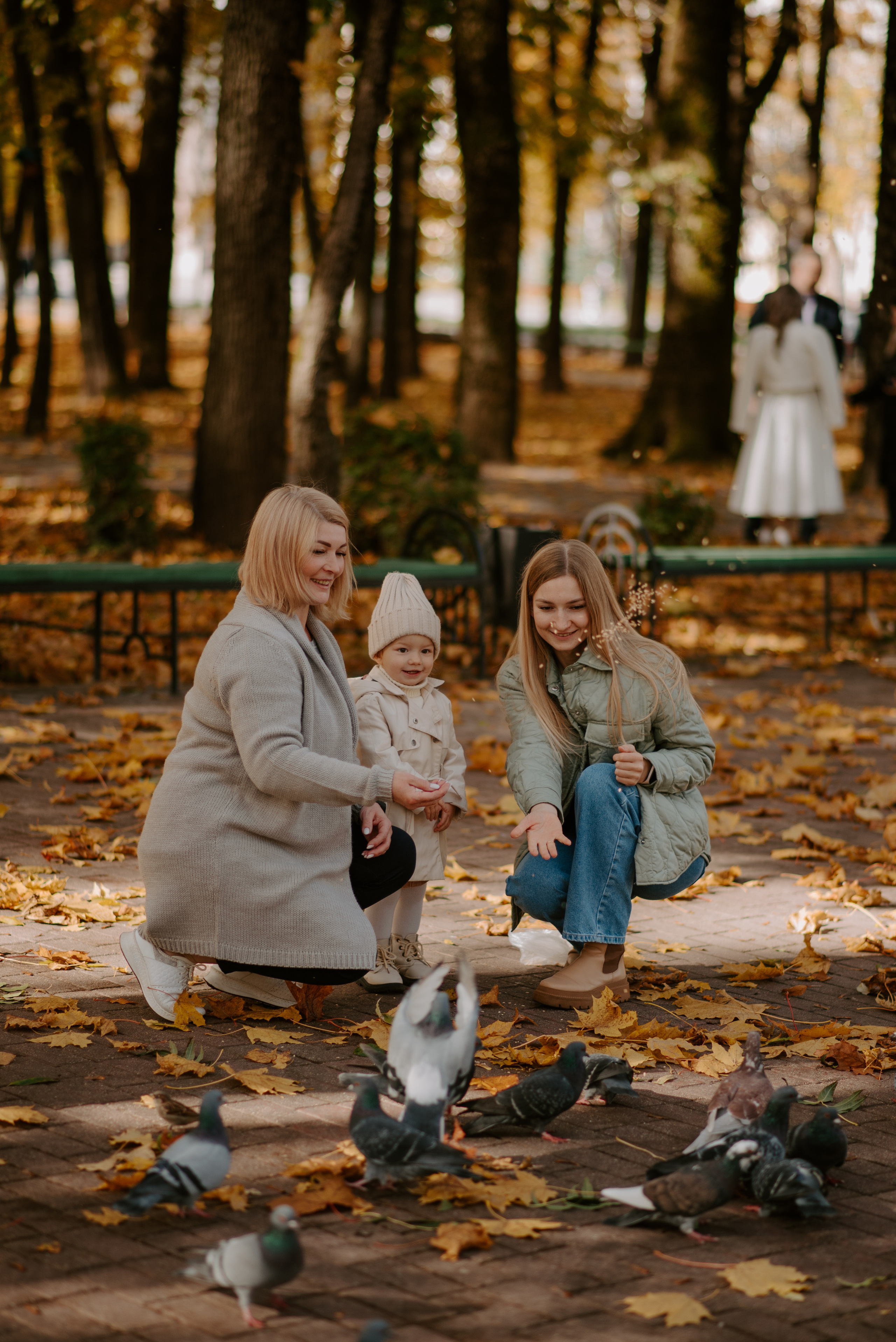 Очень теплая осень. Свадебный, репортажный и семейный фотограф в Москве Арина Зак