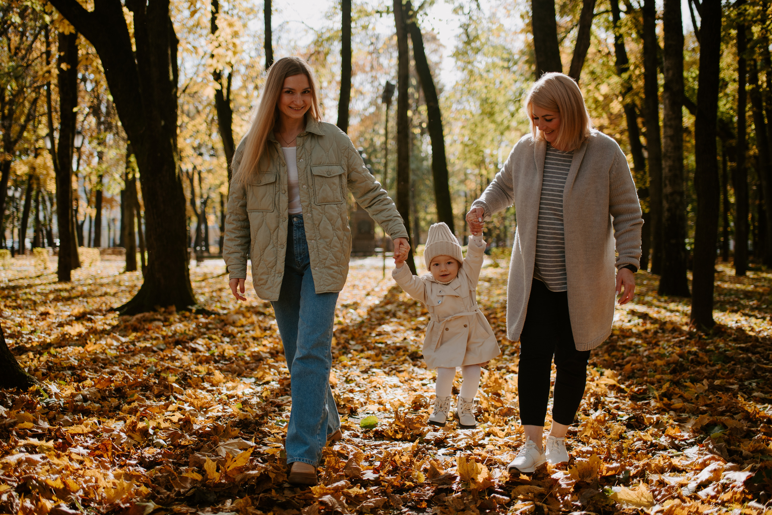 Очень теплая осень. Свадебный, репортажный и семейный фотограф в Москве Арина Зак
