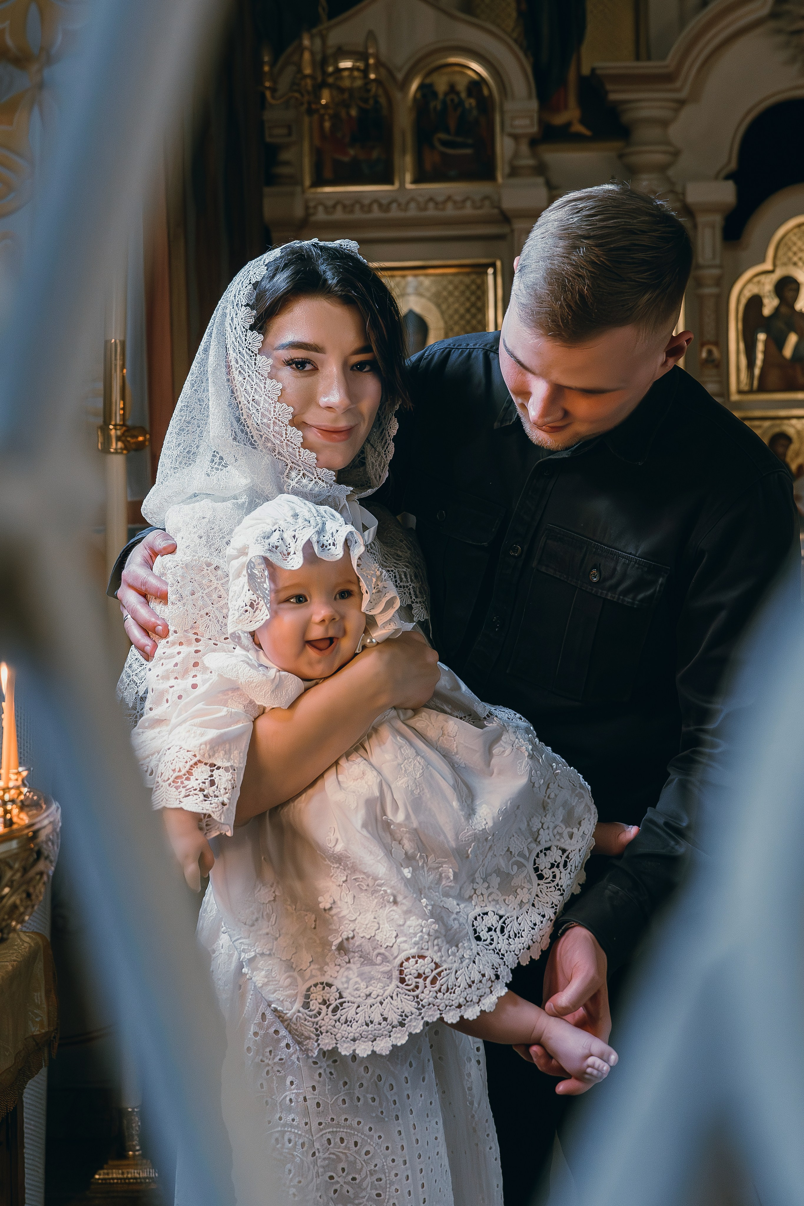Таинство в Храме Петра и Февронии. Фотограф Ольга Рубцова в Москве и Московской области