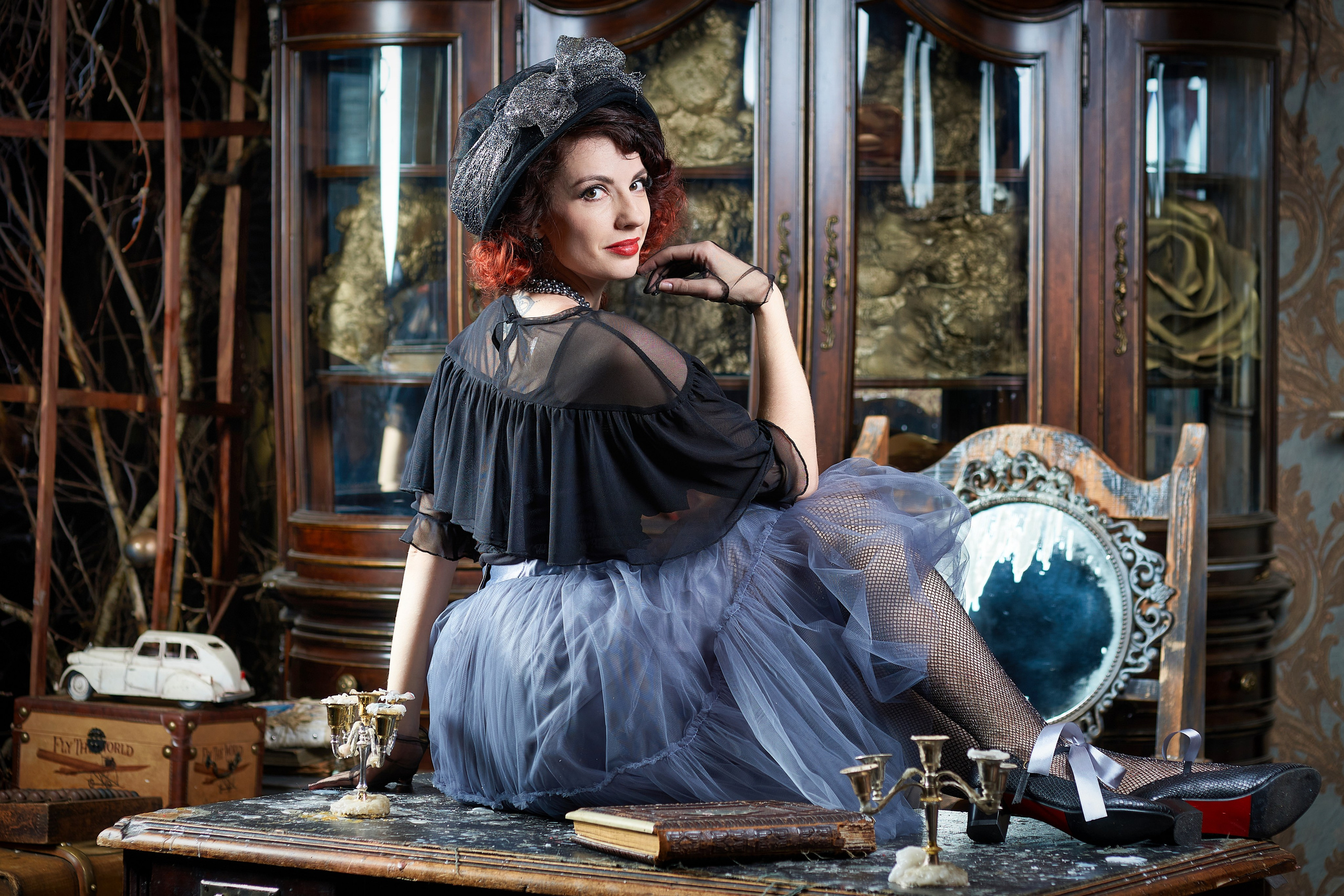 Студийная съёмка.