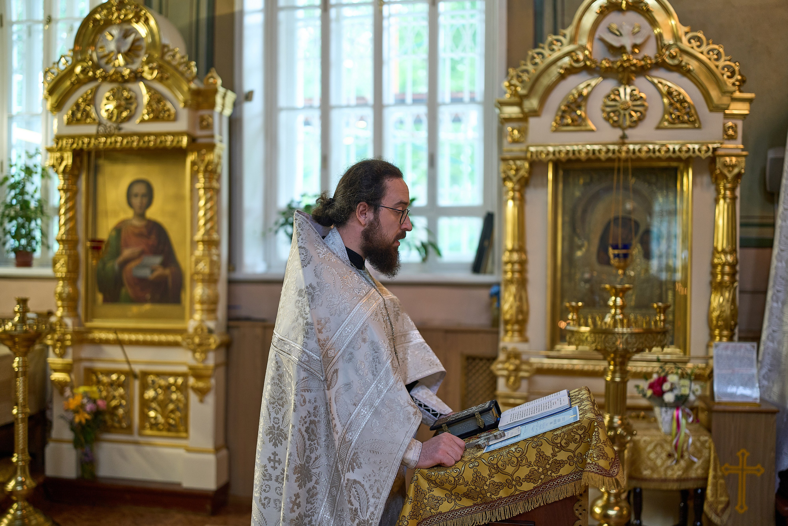 Крещение в церкви Преображения Господня