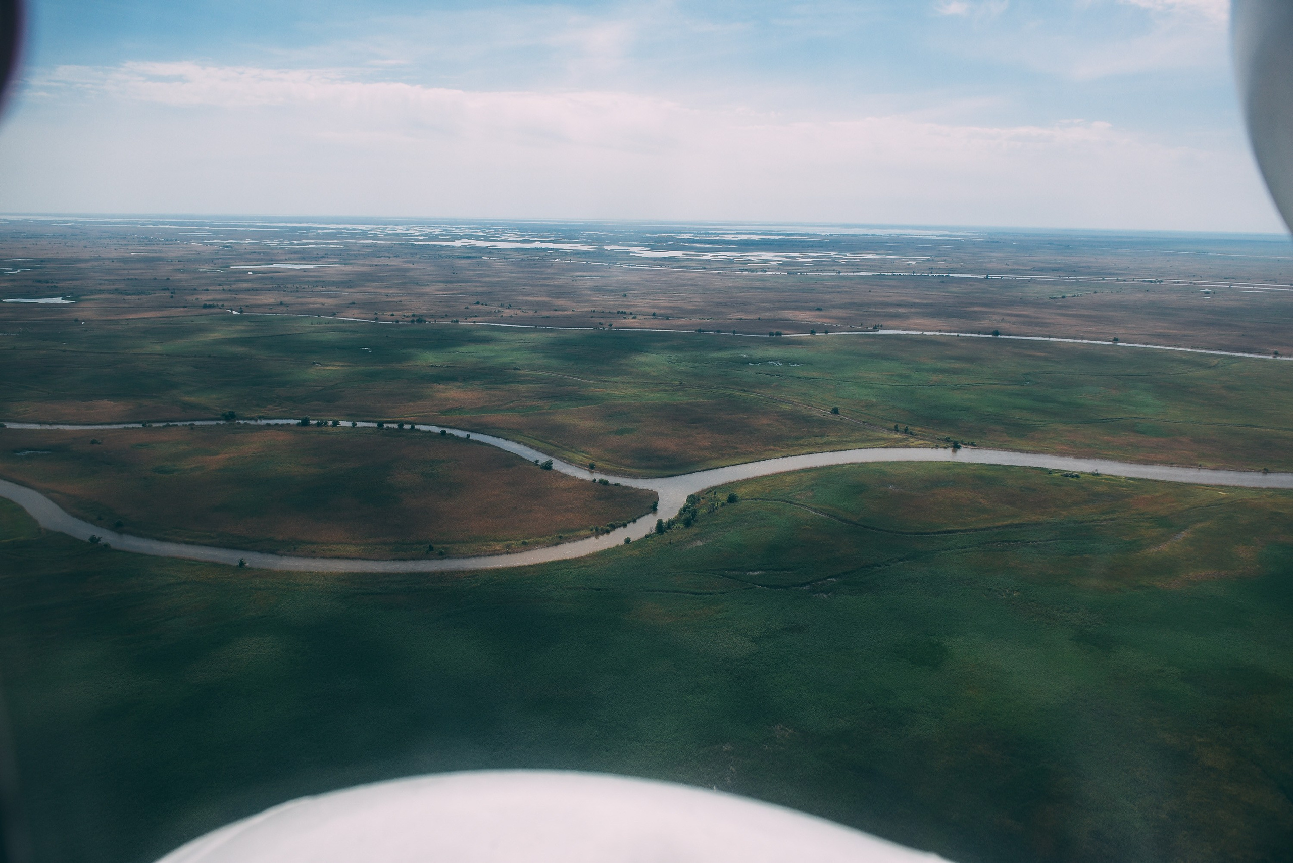 Вид с вертолета. Фотограф Анатолий Деникин