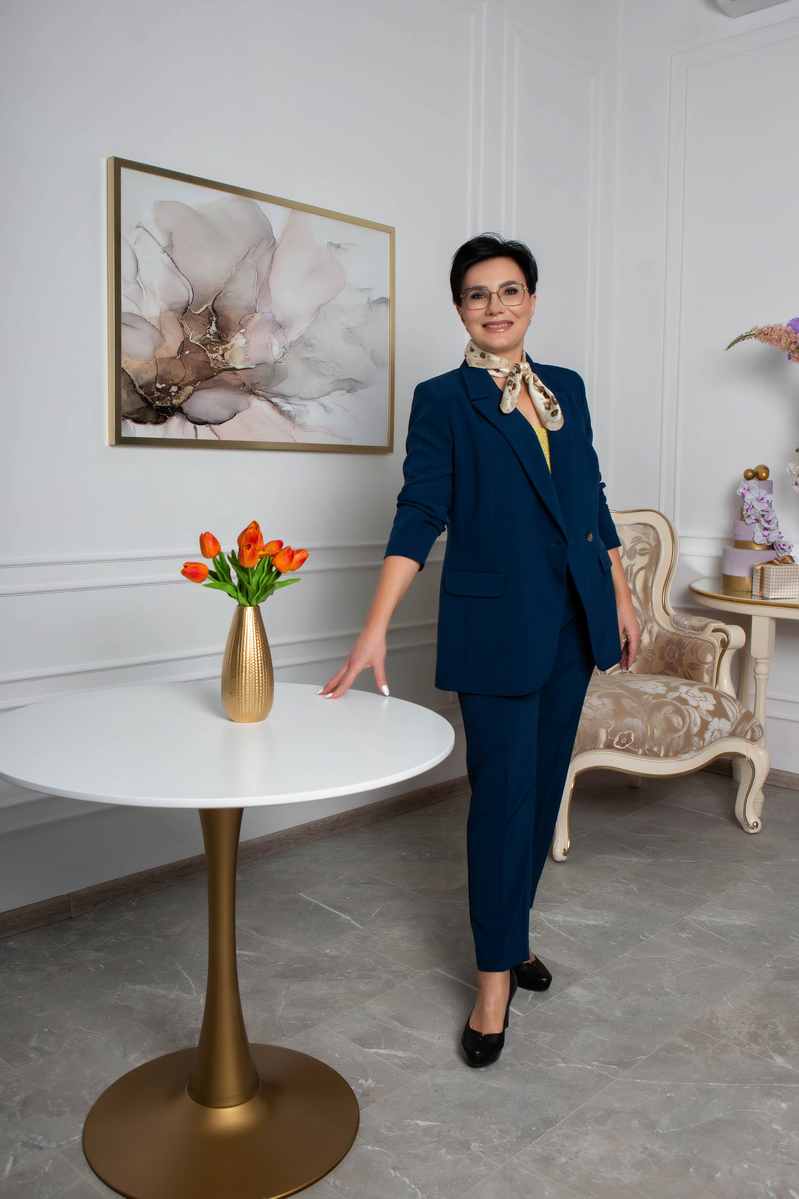 Контент съёмка для ведущей. Главная