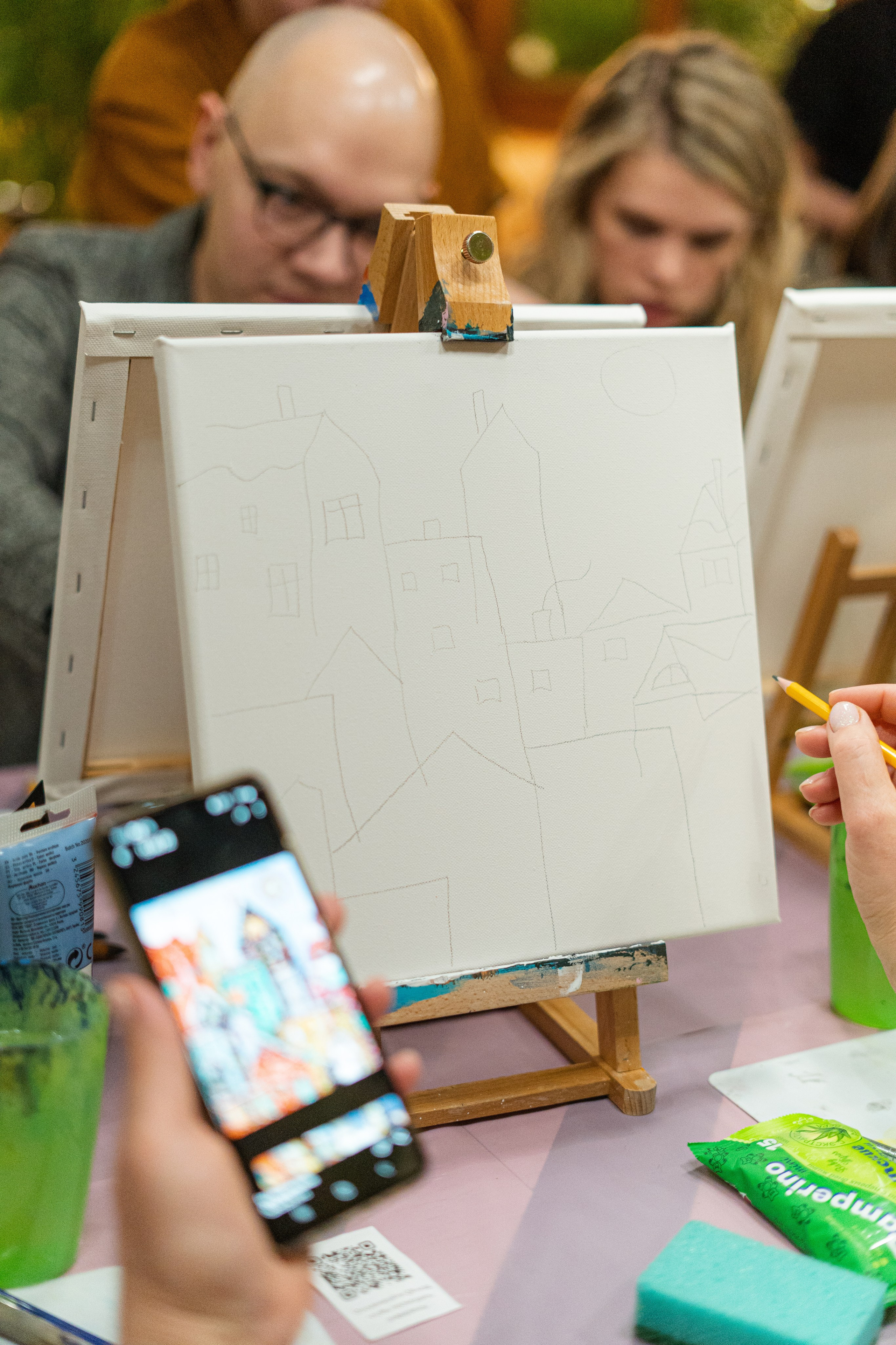 Корпоратив Teach Me Art 2. Портретный фотограф в Москве и Санкт-Петербурге Арина Чех